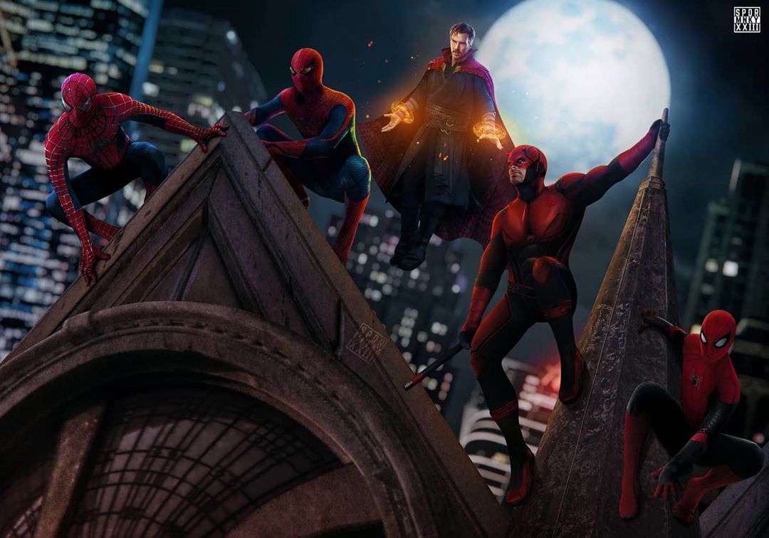 Spider-Man X Doctor Strange And Daredevil Wallpapers