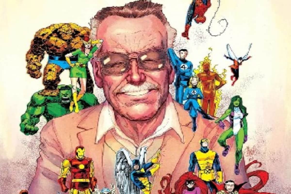 Stan Lee With Avengers Infinity War Superheros Artwork Wallpapers