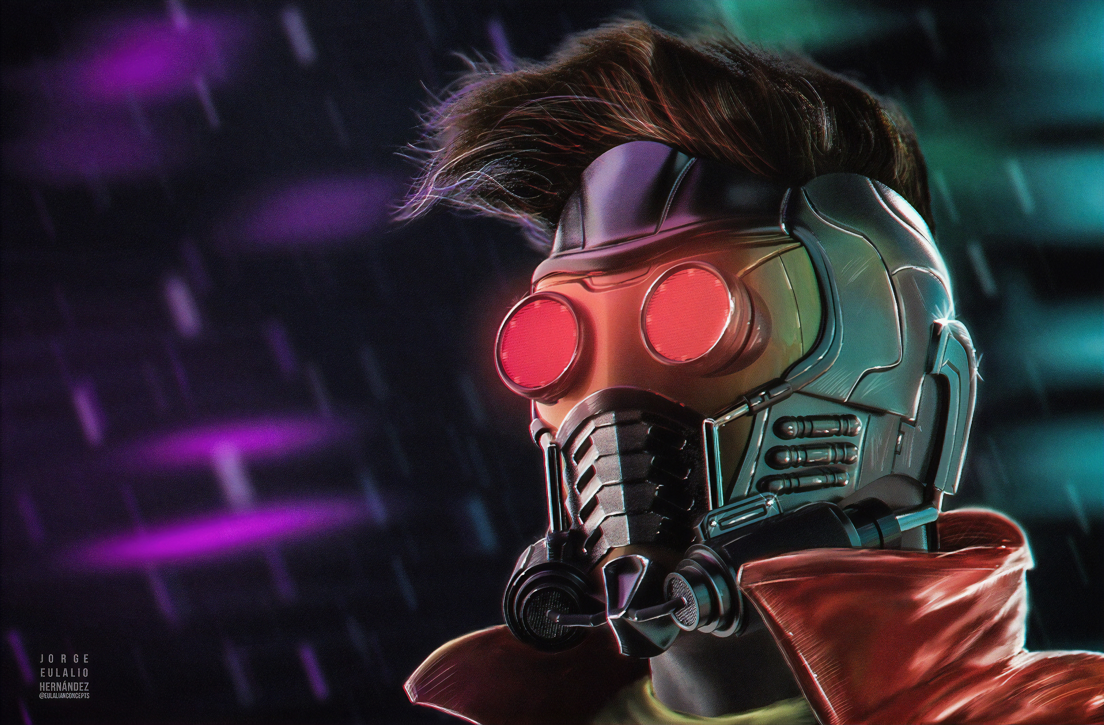 Star Lord Mask Wallpapers