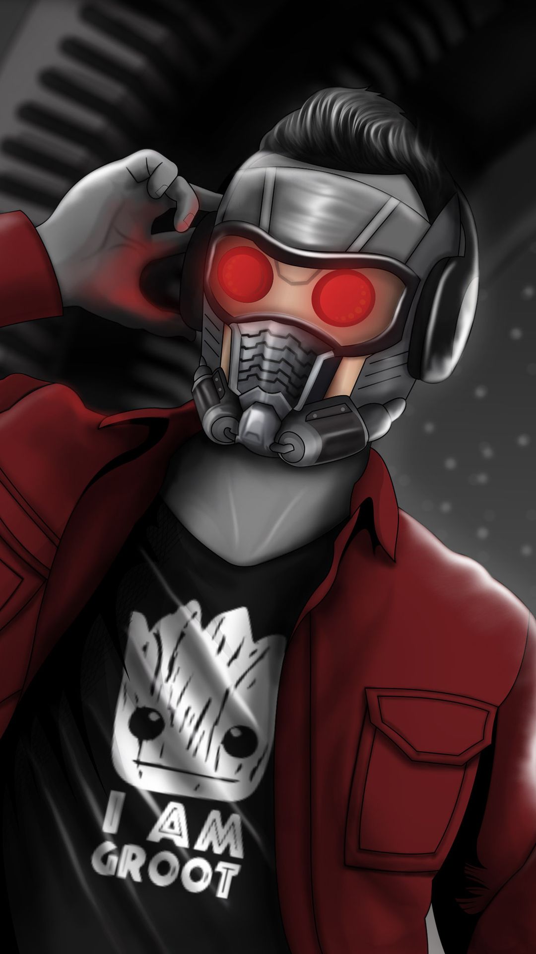 Star Lord Mask Wallpapers