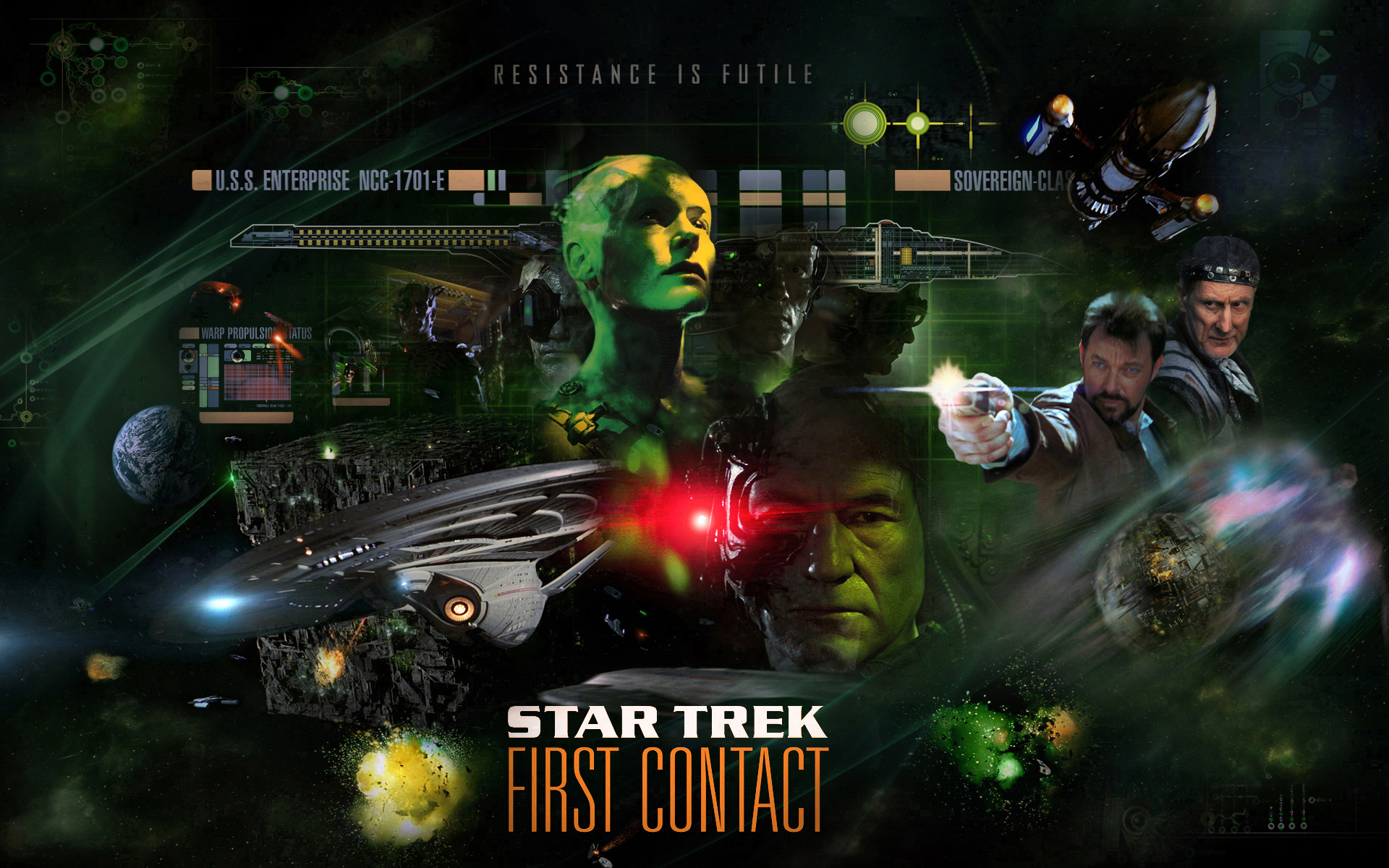 Star Trek: First Contact Wallpapers