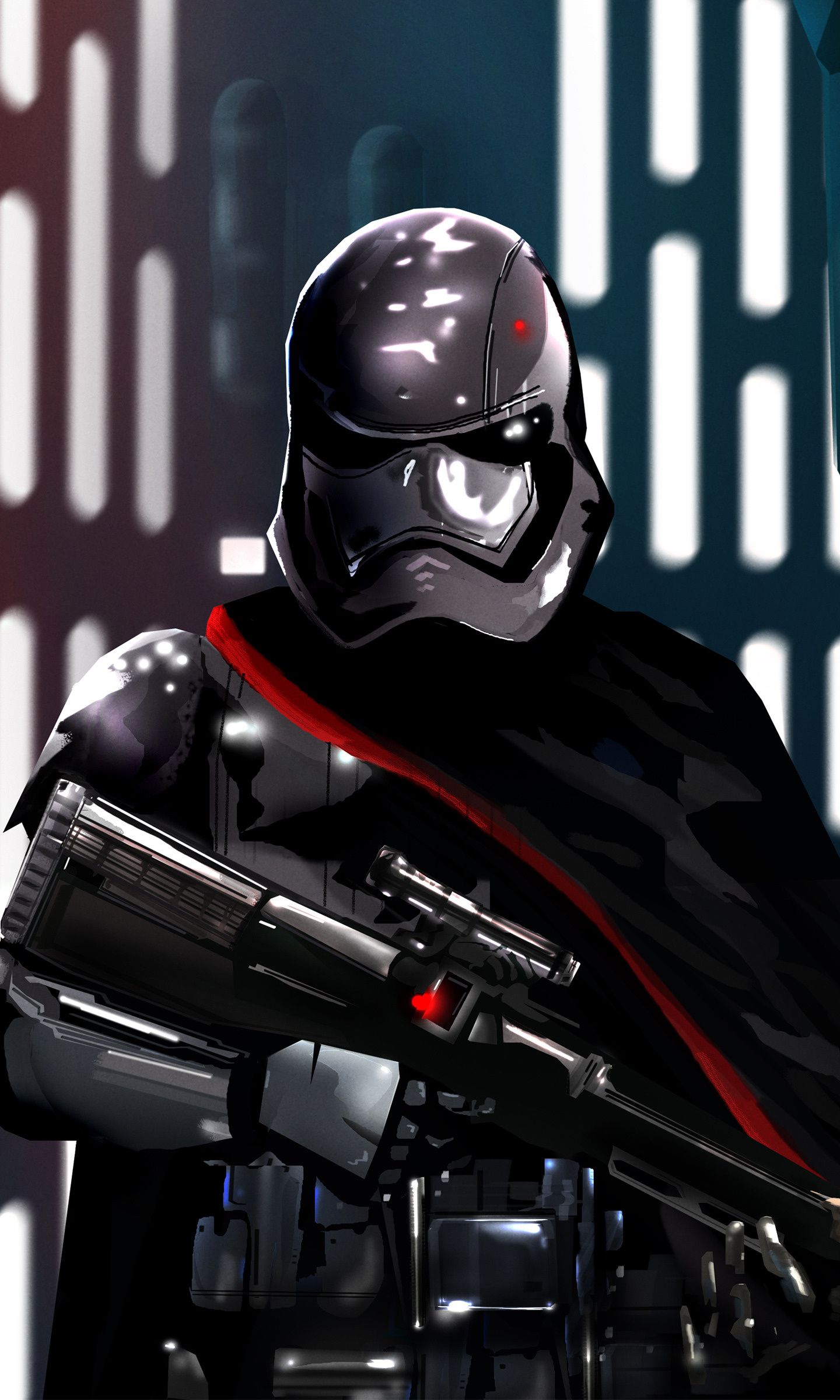 Star Wars Captain Phasma Digital Art Wallpapers