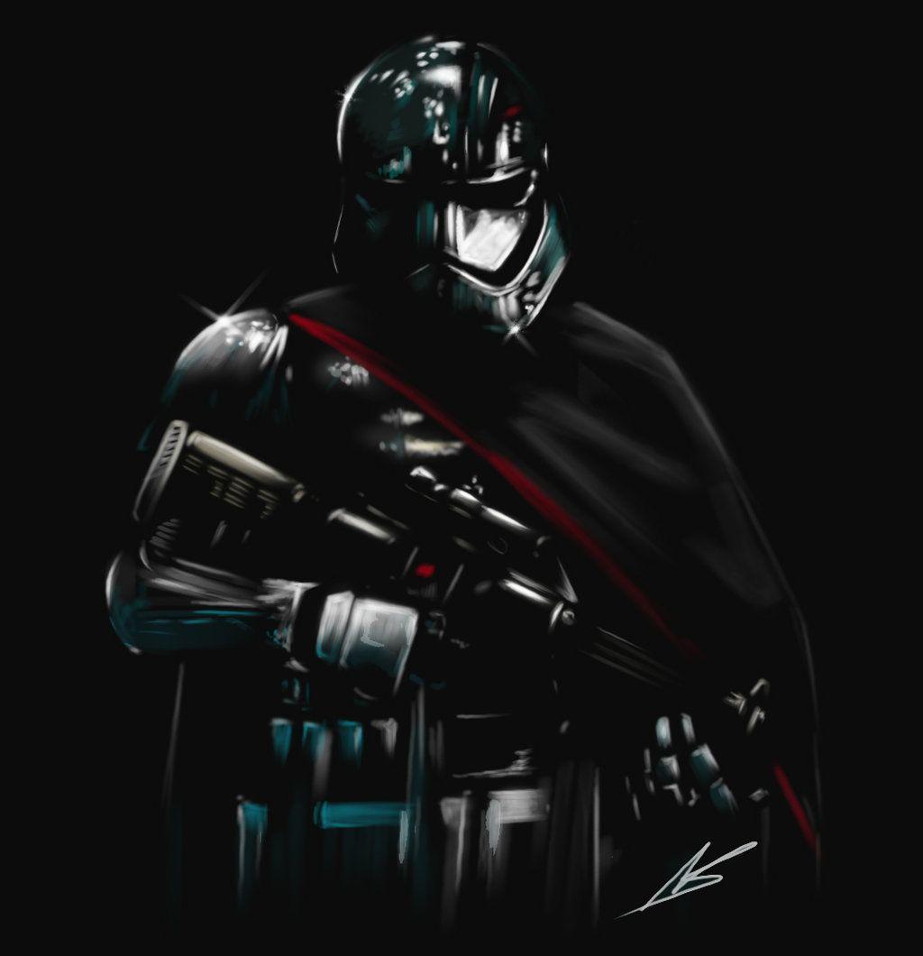 Star Wars Captain Phasma Digital Art Wallpapers