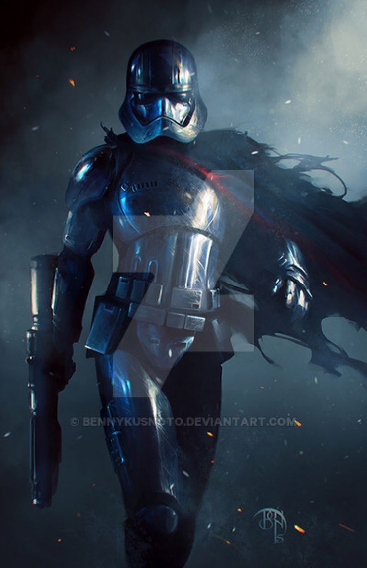 Star Wars Captain Phasma Digital Art Wallpapers