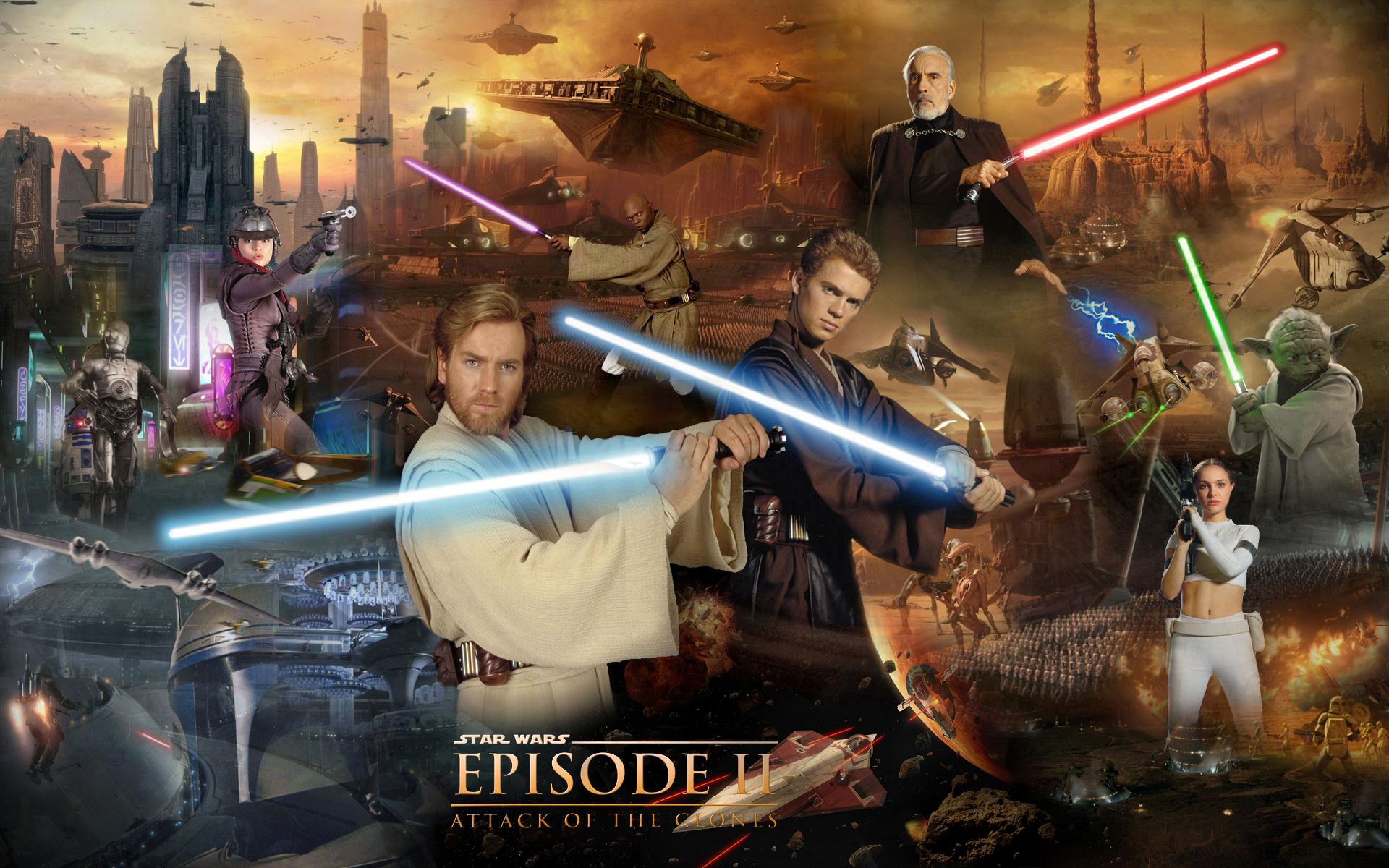 Star Wars Episode Ii: Attack Of The Clones Wallpapers