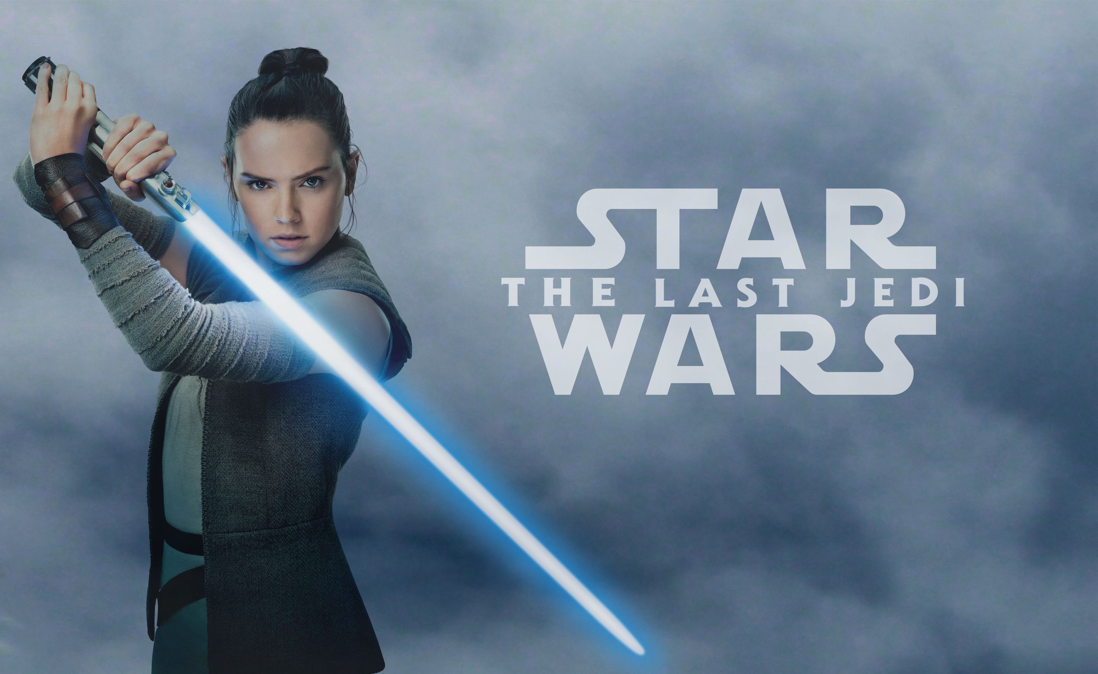 Star Wars Jedi Rey Daisy Ridley And Luke Skywalker Wallpapers