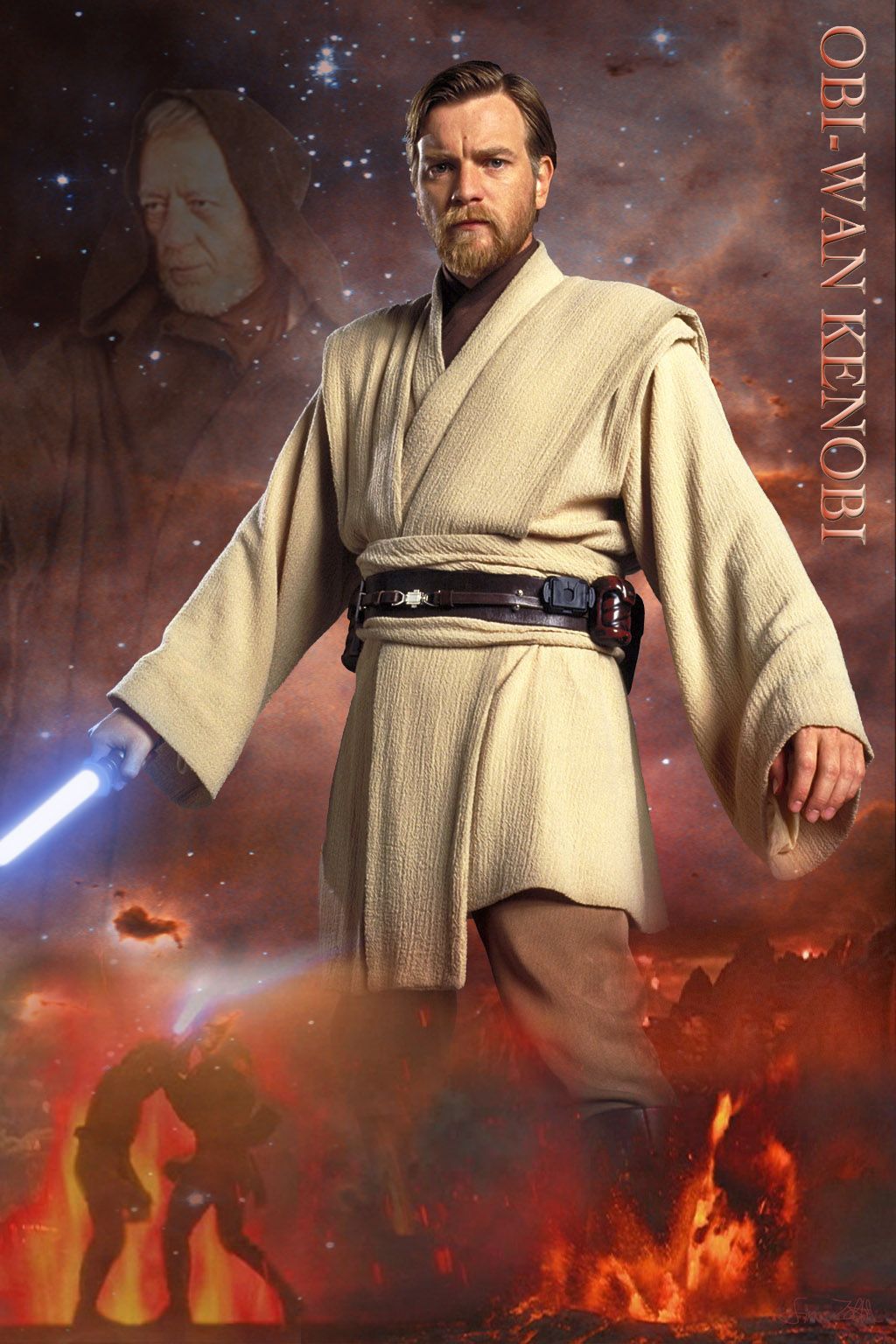 Star Wars Obi Wan Artwork Wallpapers