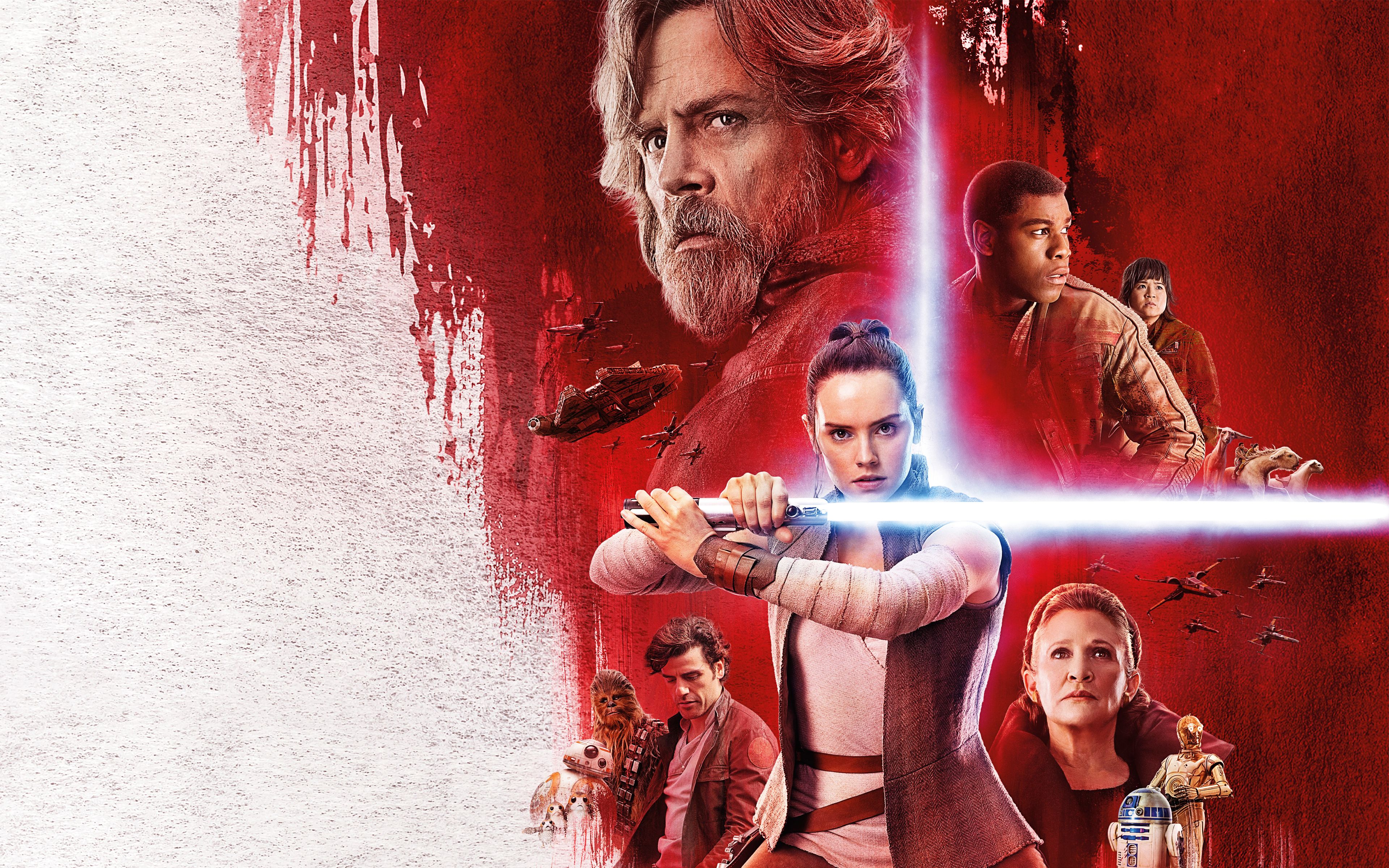 Star Wars The Last Jedi Movie Poster Wallpapers