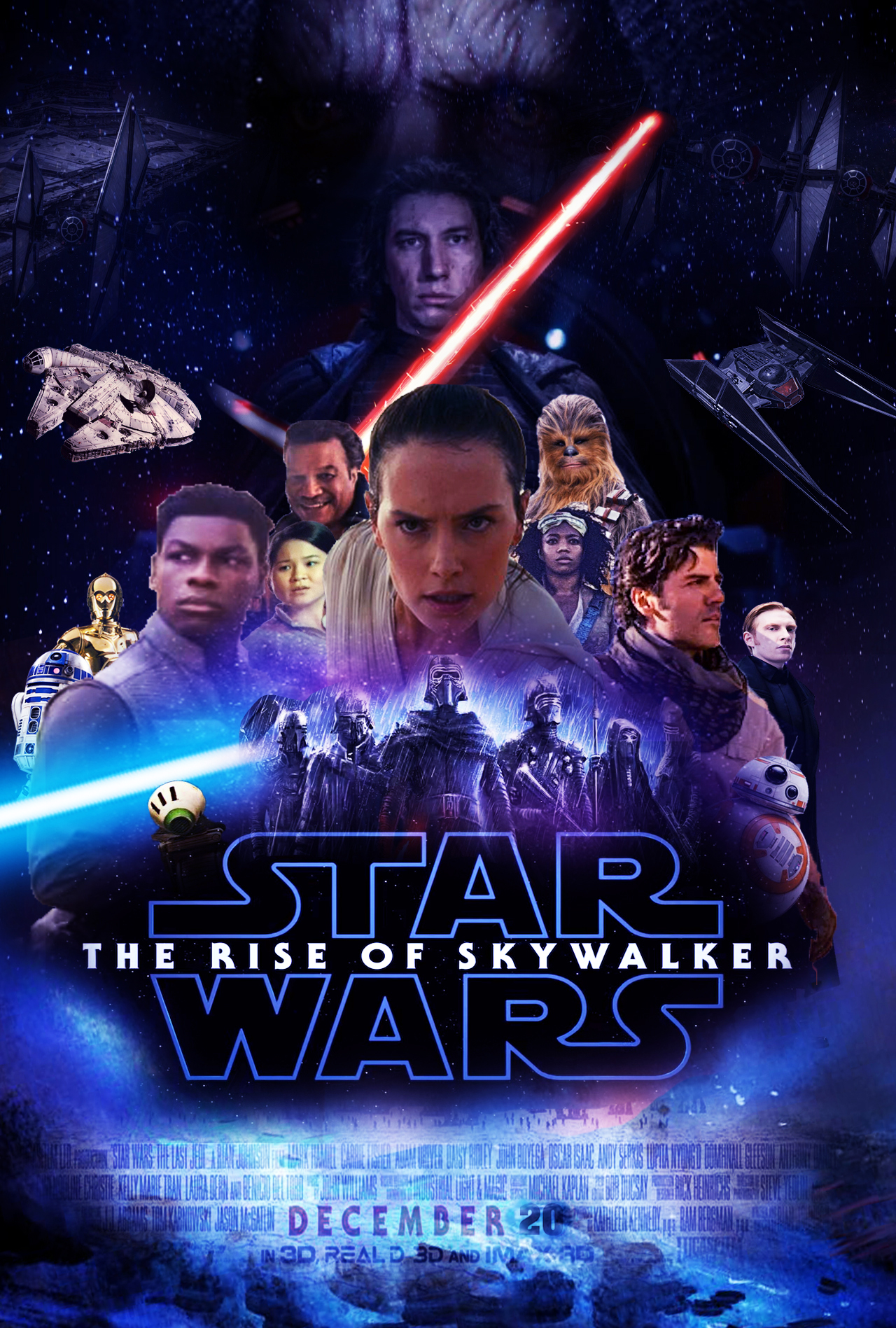 Star Wars The Rise Of Skywalker Poster Wallpapers