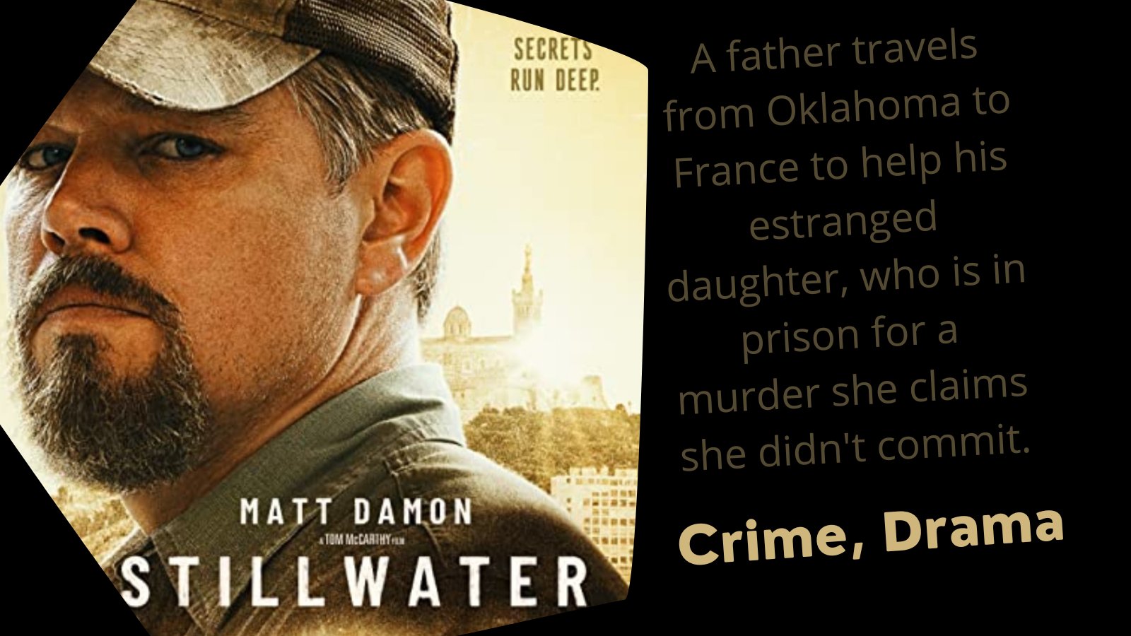 Stillwater Movie Poster Wallpapers