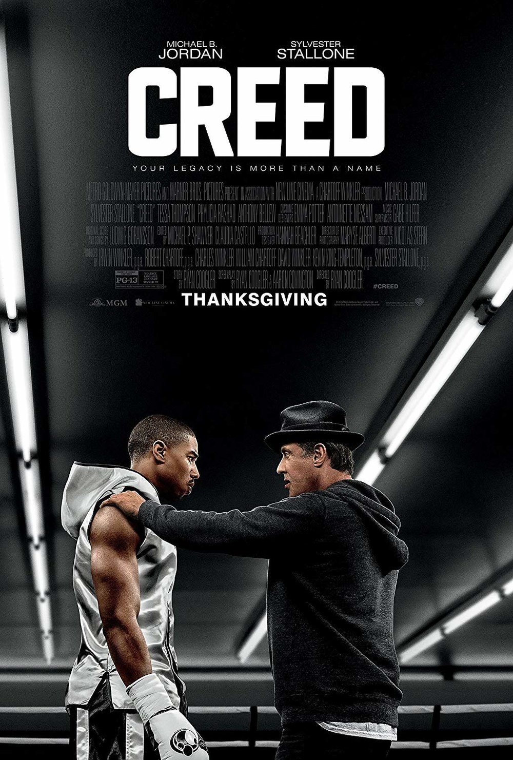 Sylvester Stallone And Michael Jordan In Creed 2 Poster Wallpapers