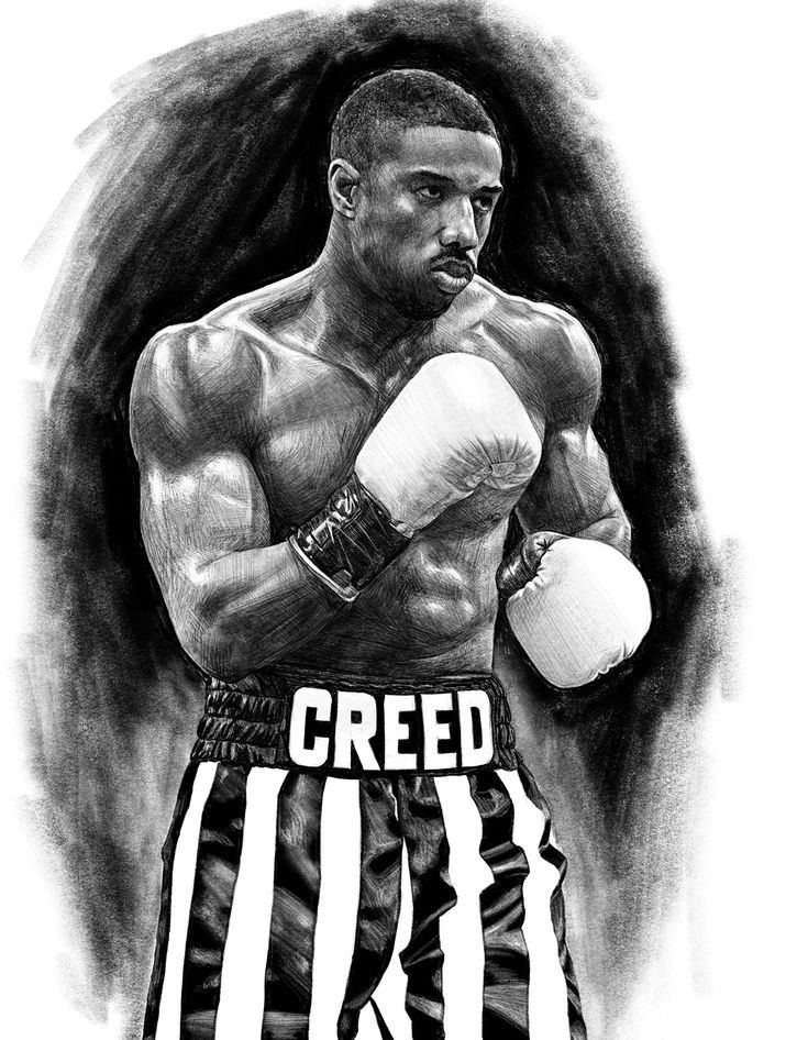 Sylvester Stallone And Michael Jordan In Creed 2 Poster Wallpapers