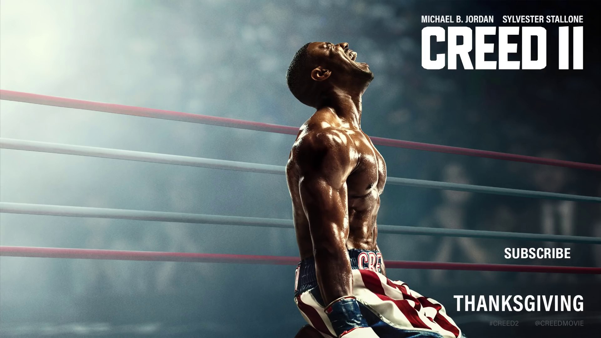 Sylvester Stallone And Michael Jordan In Creed 2 Poster Wallpapers