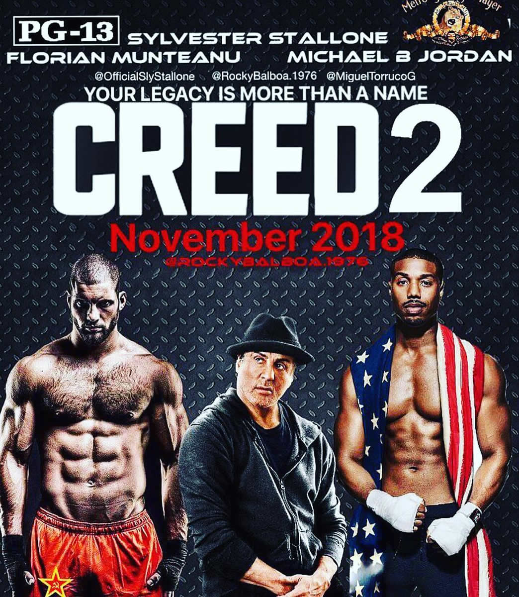 Sylvester Stallone Creed 2 Movie Poster Wallpapers