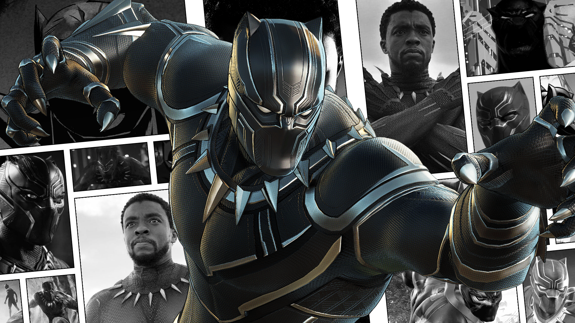 T'Challa Chadwick Boseman Black Panther Wallpapers