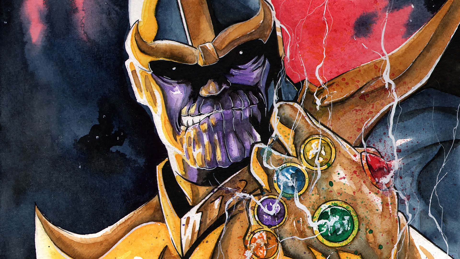 Thanos Artwork By Justin Maller Wallpapers