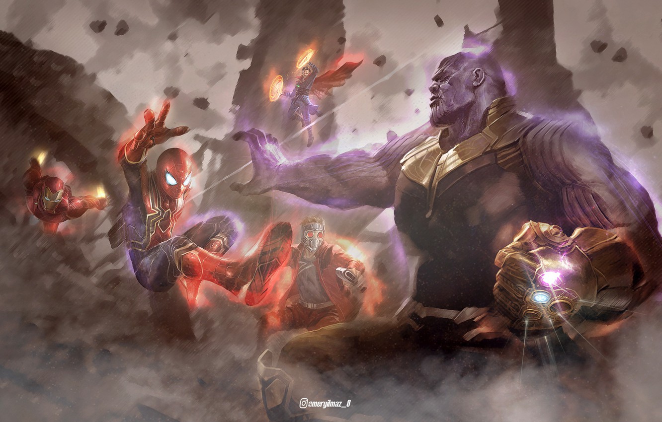 Thanos Avengers Infinity War Artwork Wallpapers