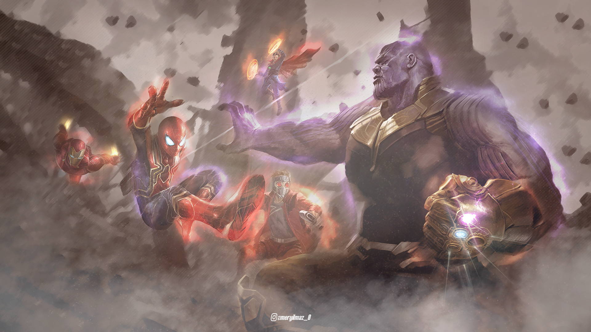 Thanos In Titan Avengers Infinity War Wallpapers