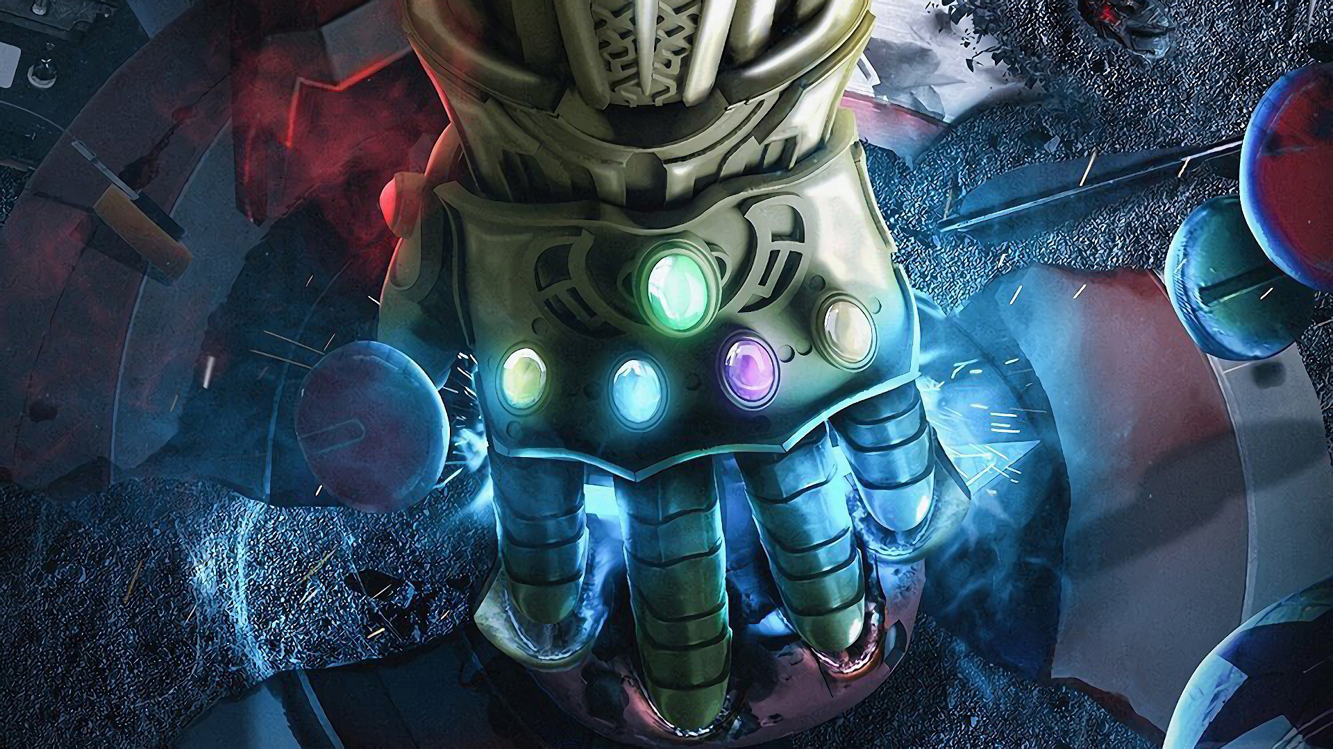 Thanos Infinity Gauntlet Wallpapers