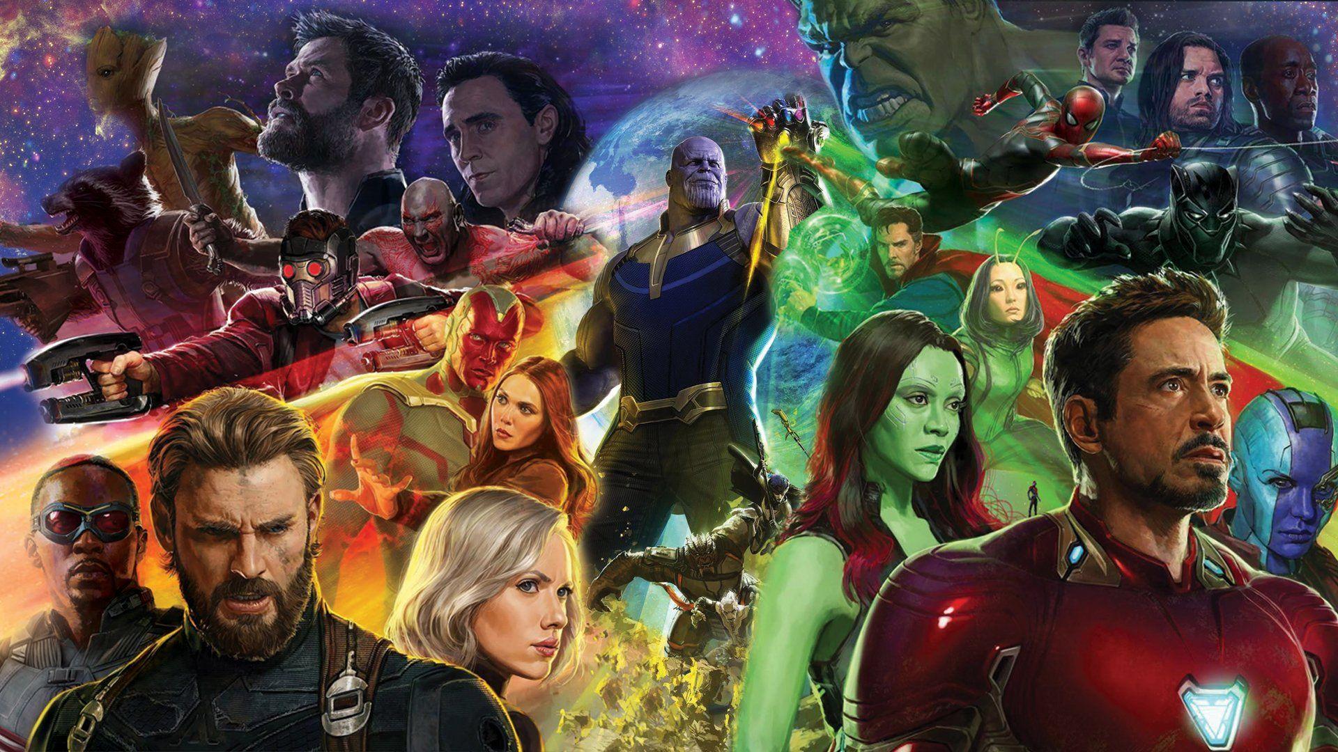 Thanos Infinity War Art Wallpapers