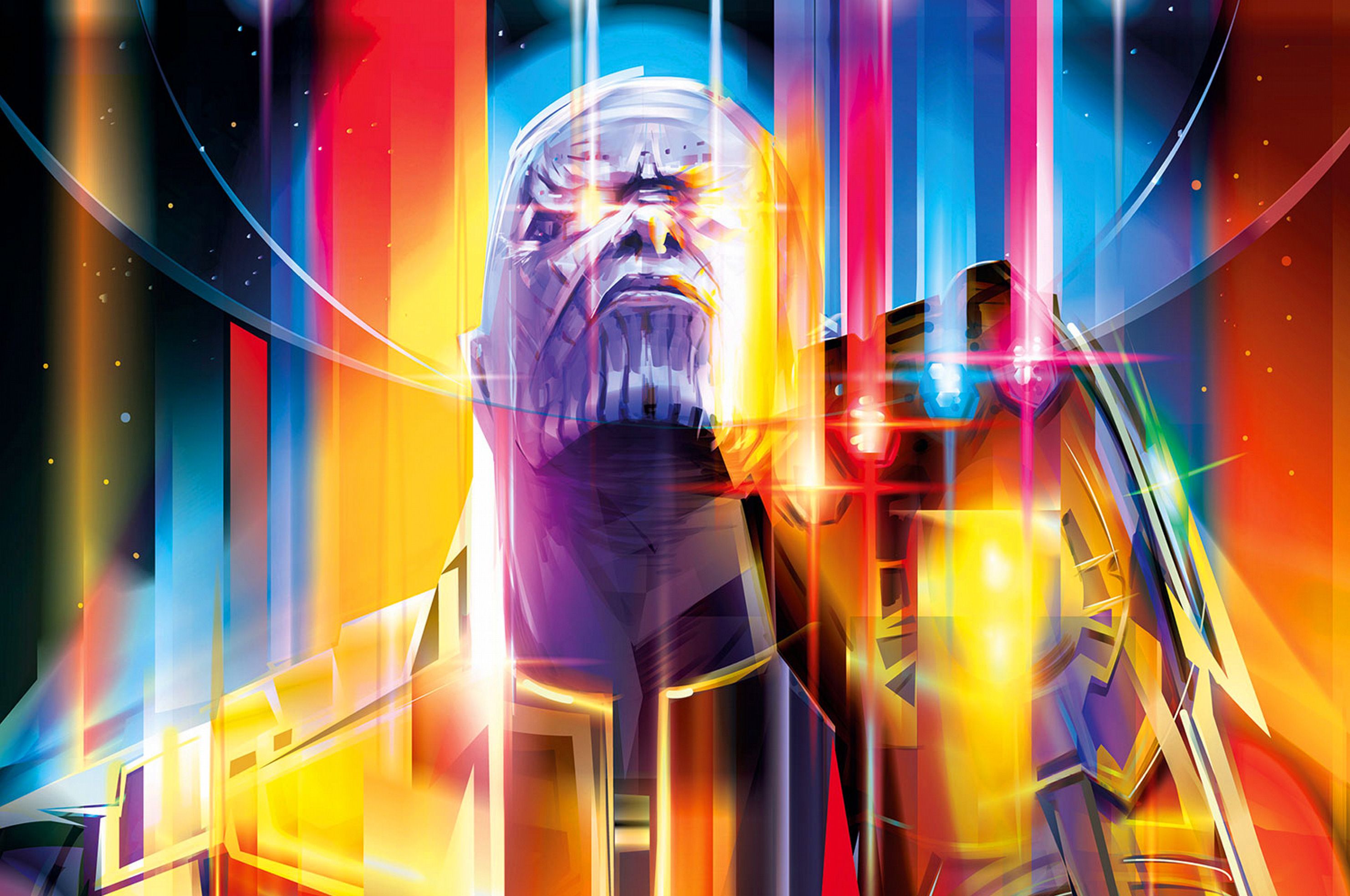 Thanos Infinity War Art Wallpapers