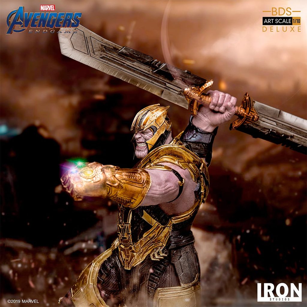 Thanos New Weapon In Avengers Endgame Art Wallpapers