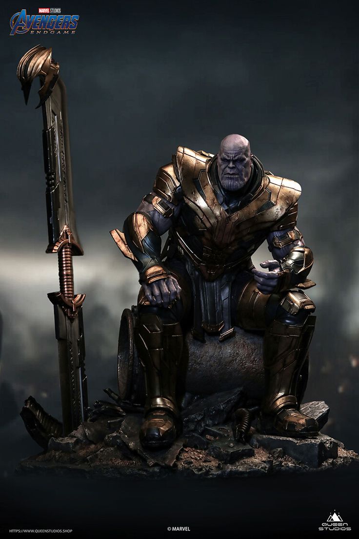 Thanos Sitting In Avengers Endgame Wallpapers