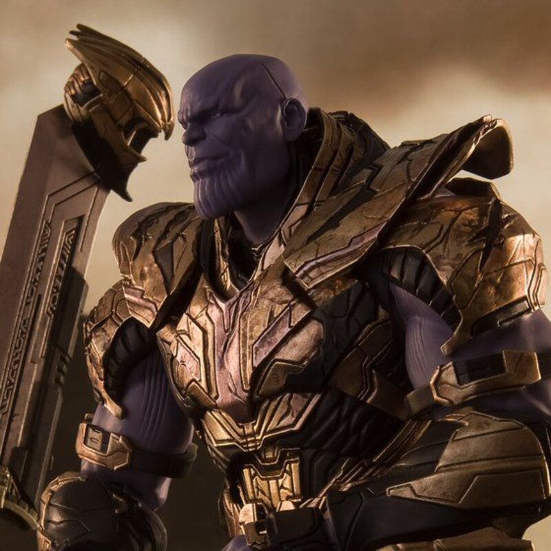Thanos Sitting In Avengers Endgame Wallpapers