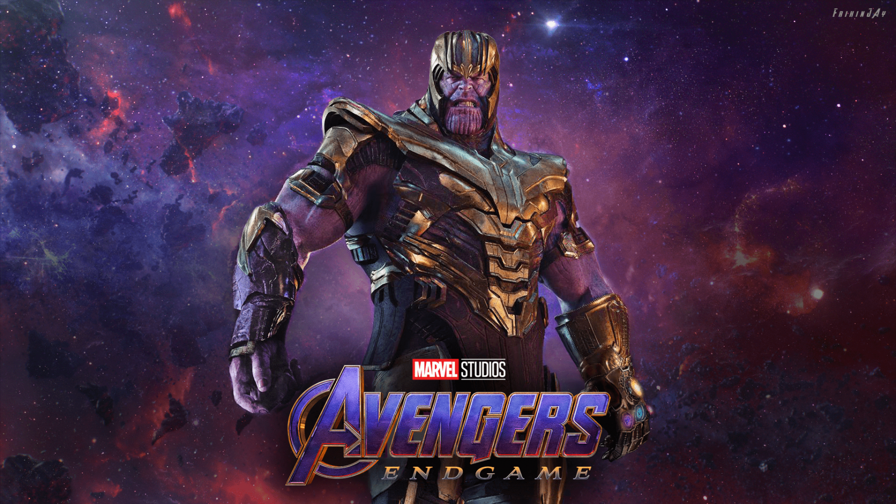 Thanos Sitting In Avengers Endgame Wallpapers