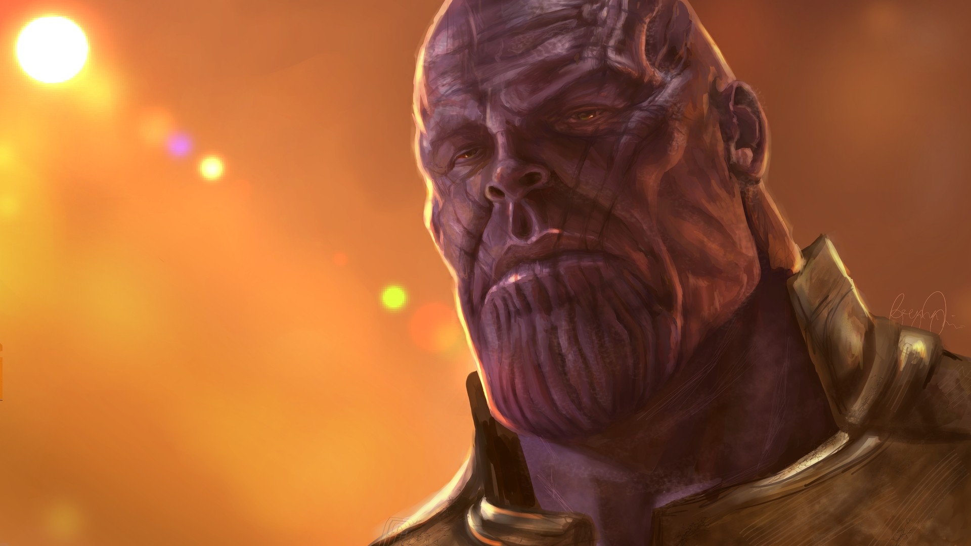 Thanos Smiling Wallpapers