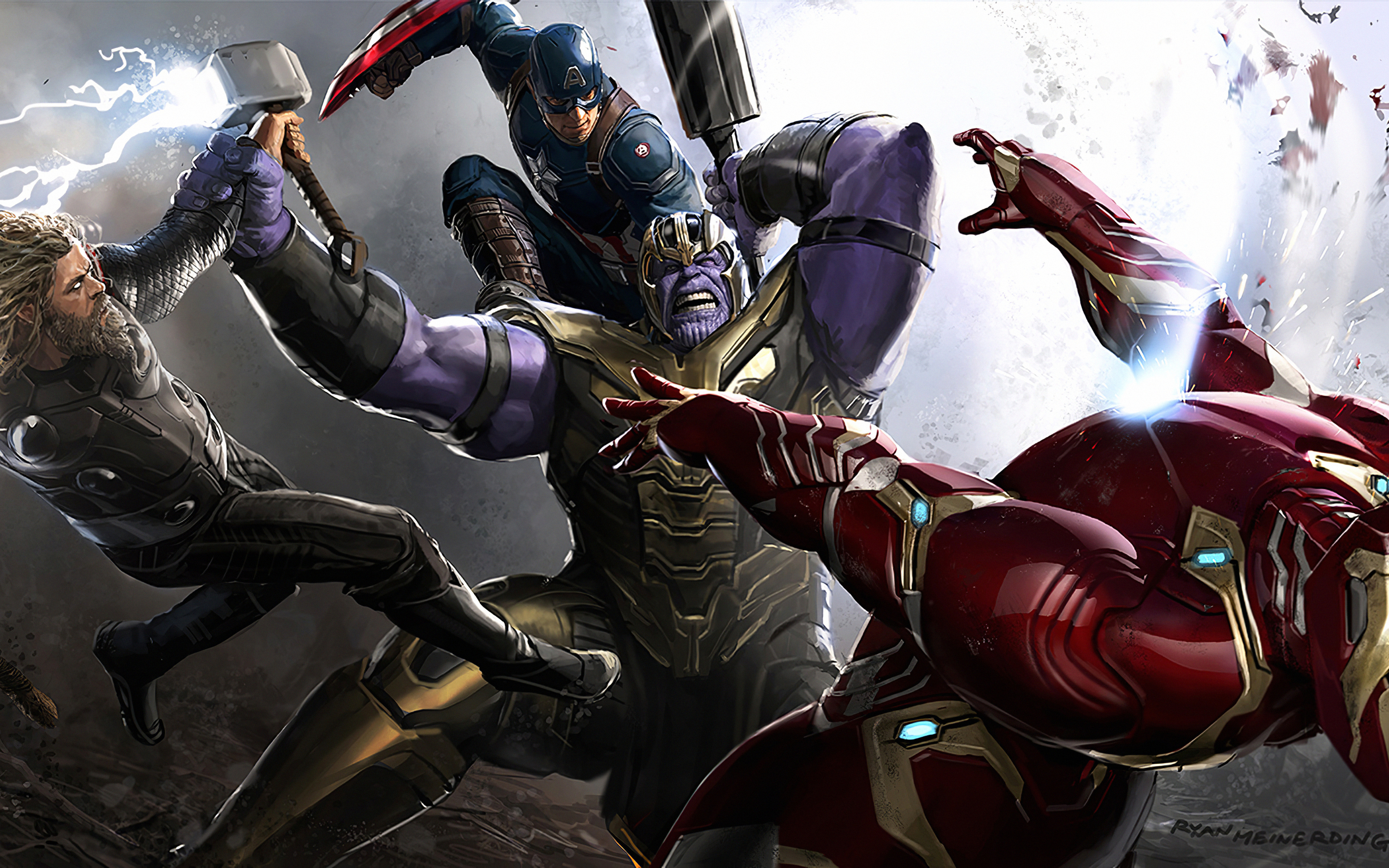 Thanos Vs Trinity Wallpapers