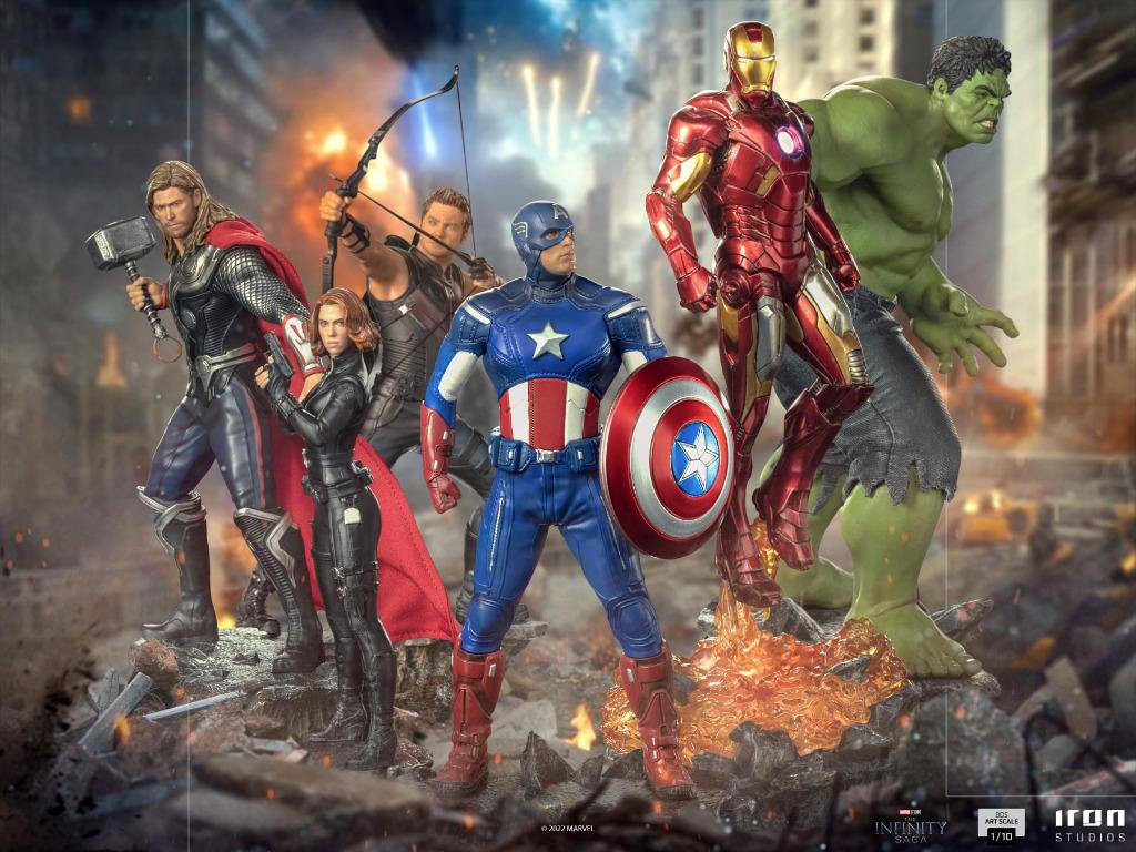 The Avengers Art Captain America, Iron Man, Thor, Black Widow And Hulk Wallpapers