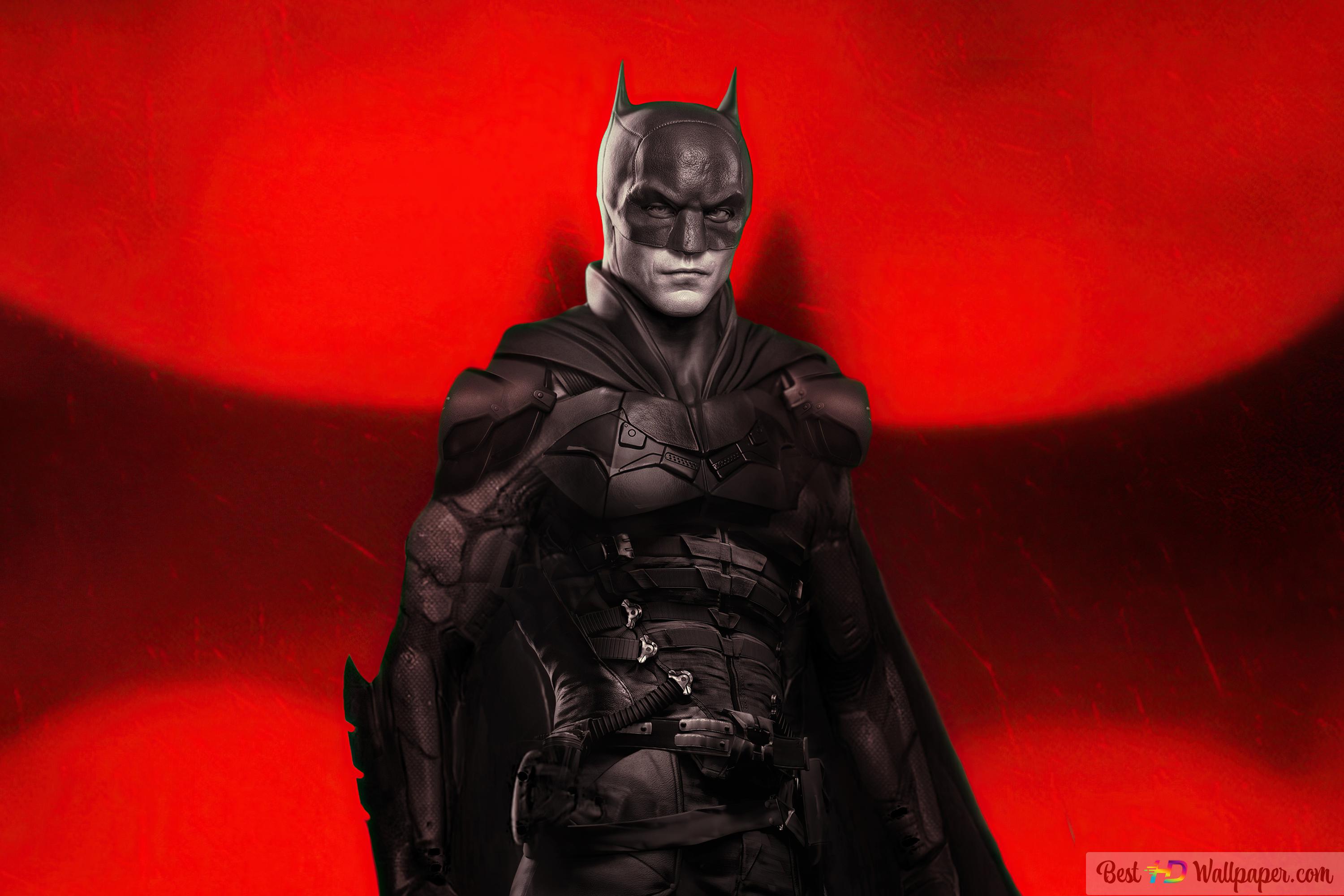 The Batman Movie Red Fan Poster Wallpapers