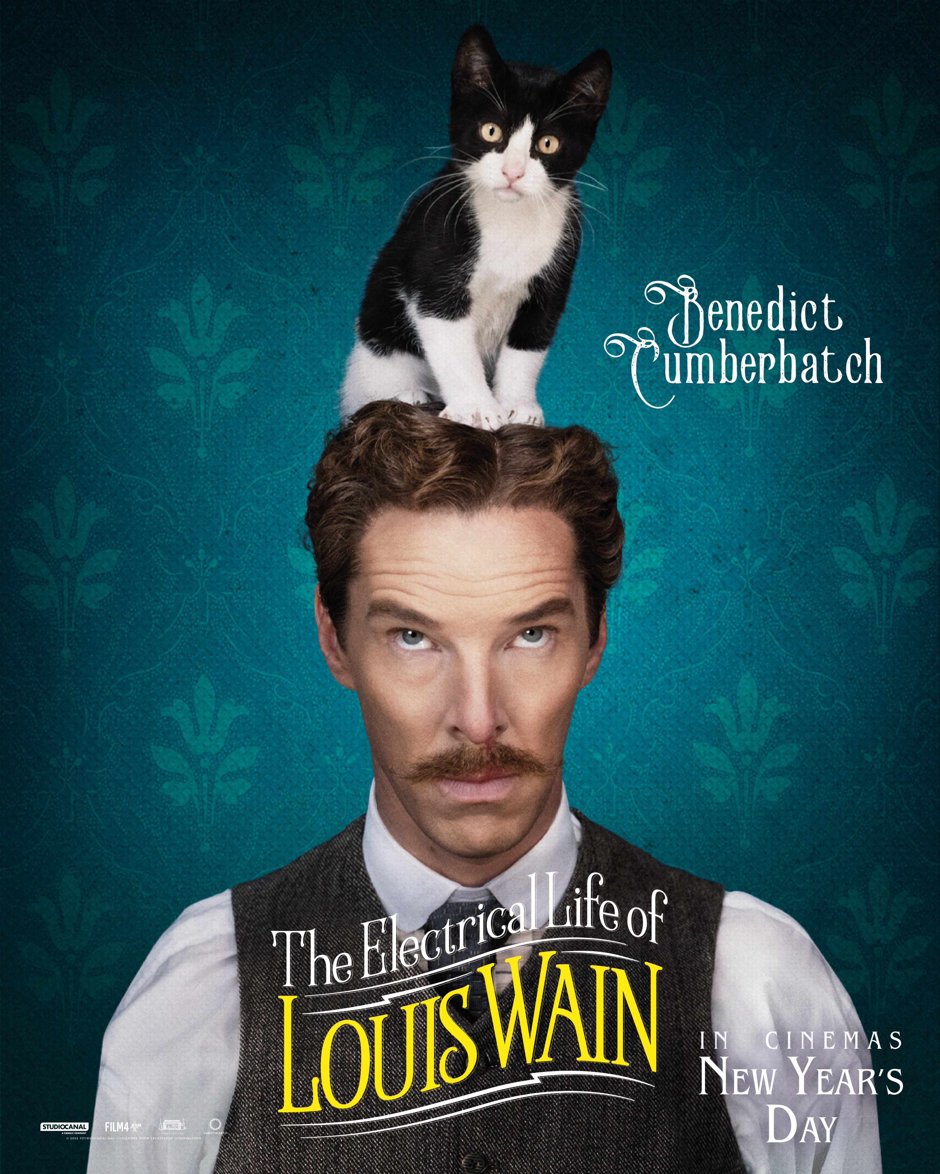 The Electrical Life Of Louis Wain 4K Benedict Cumberbatch Wallpapers