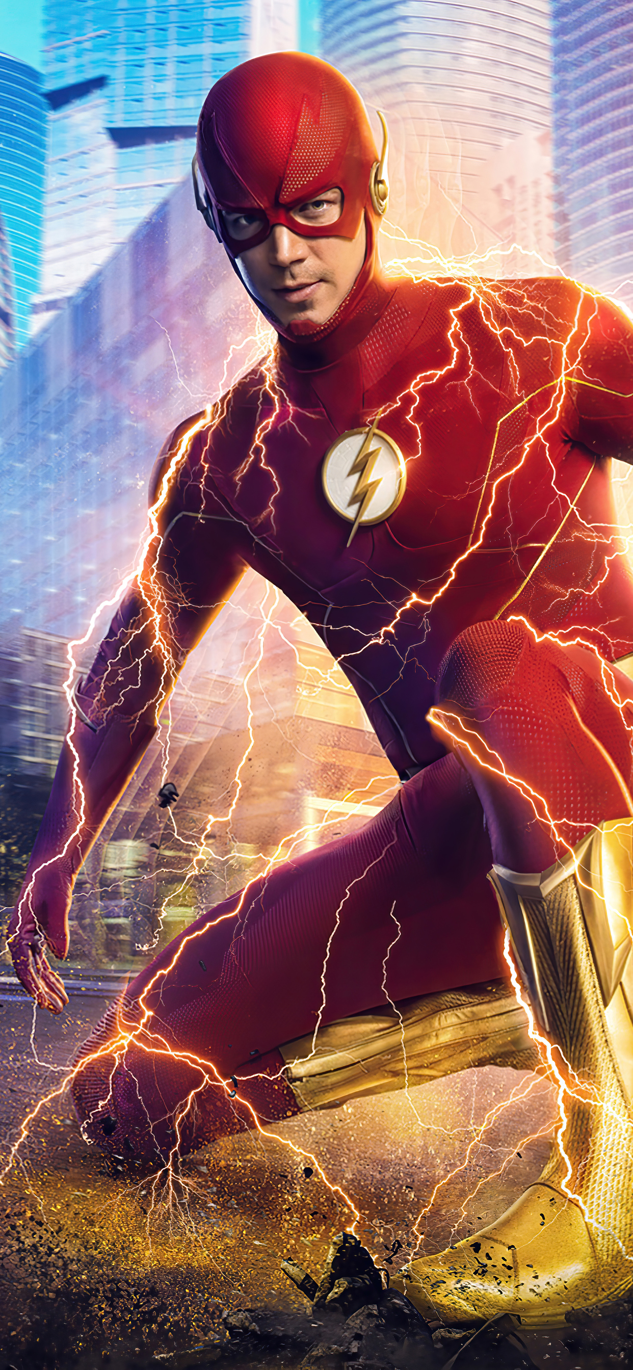 The Flash 2022 4K Logo Wallpapers