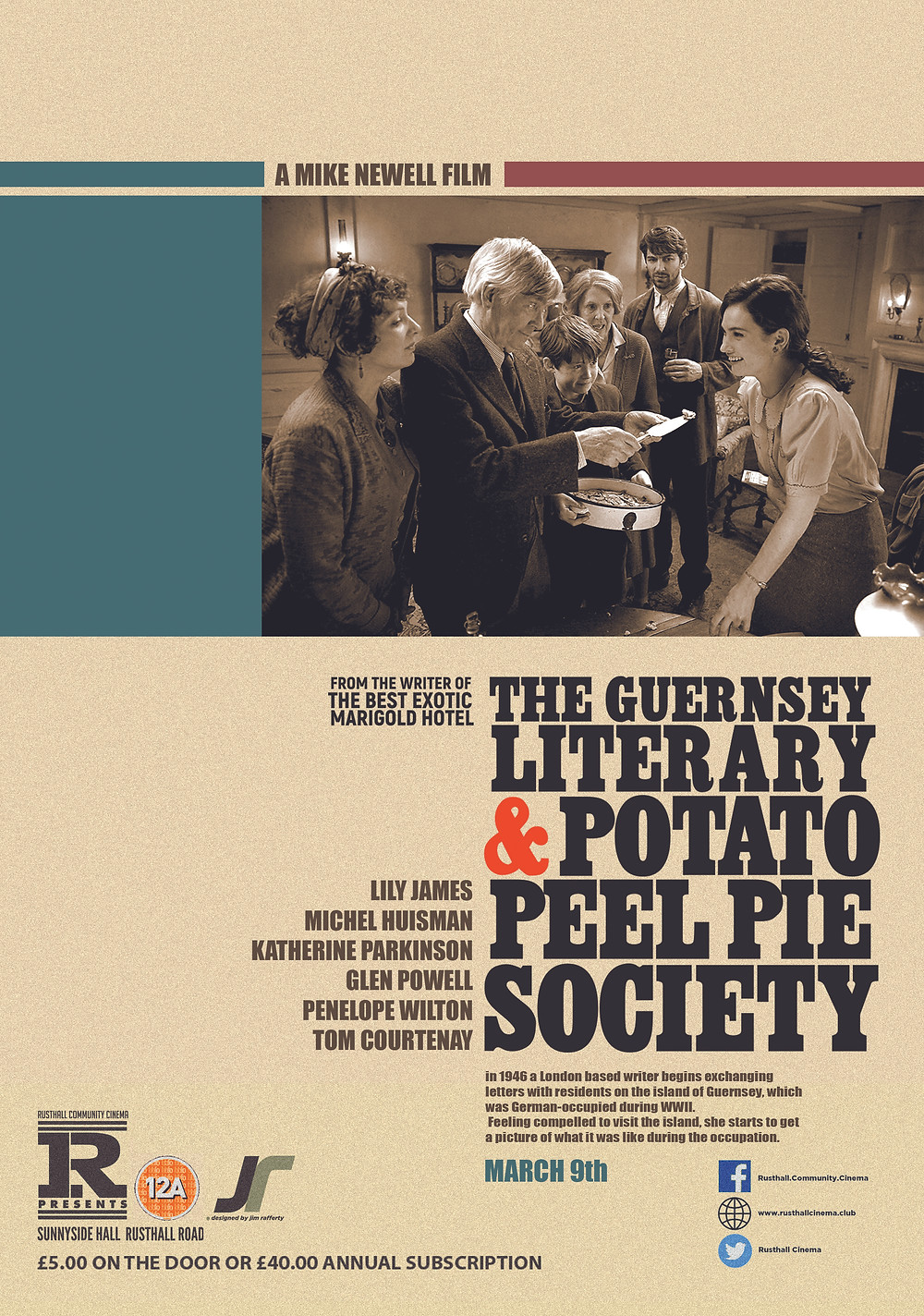 The Guernsey Literary And Potato Peel Pie Society 2018 Movie Wallpapers