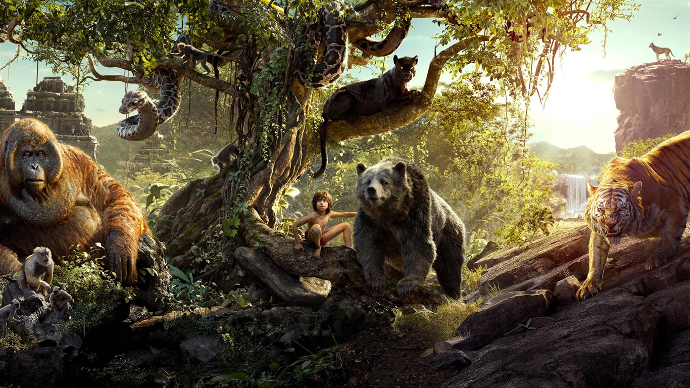 The Jungle Book Movie Poster Wallpapers