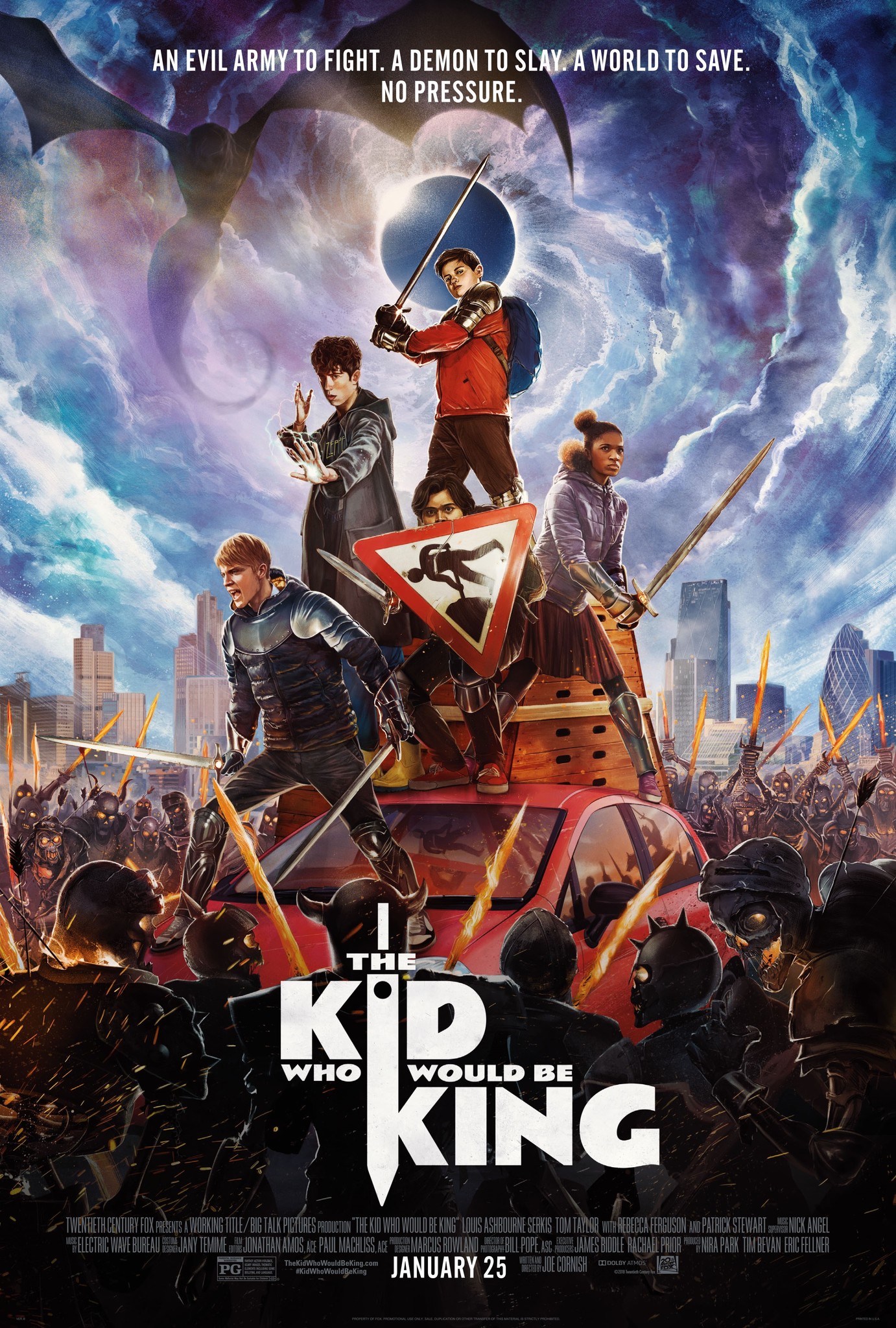 The Kid Who Would Be King 2019 Movie Poster Wallpapers