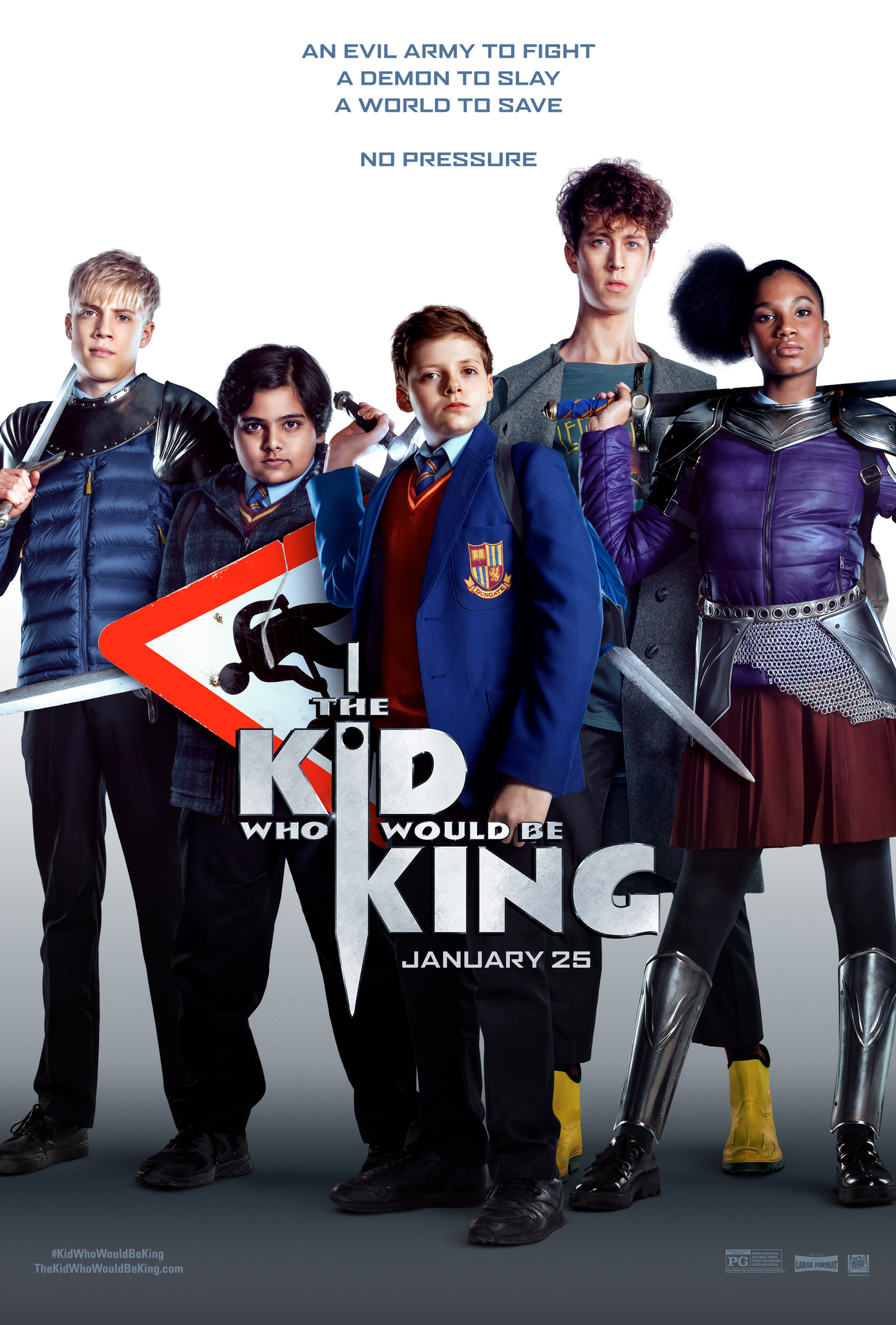 The Kid Who Would Be King 2019 Movie Poster Wallpapers