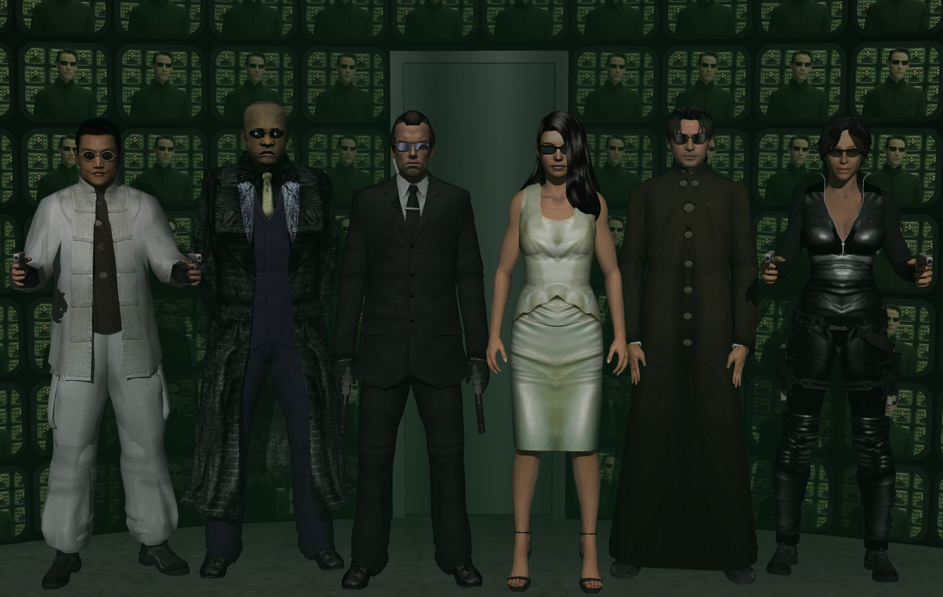 The Matrix 2 Reloaded Wallpapers