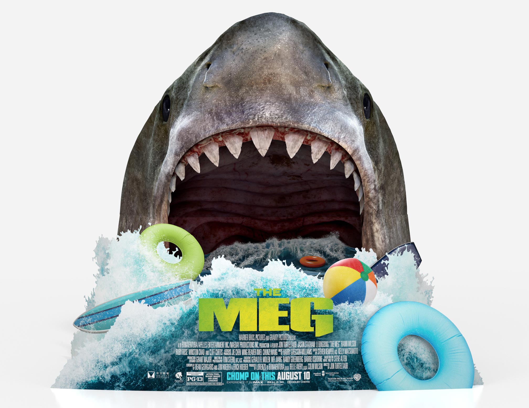 The Meg 2018 Movie Poster Wallpapers