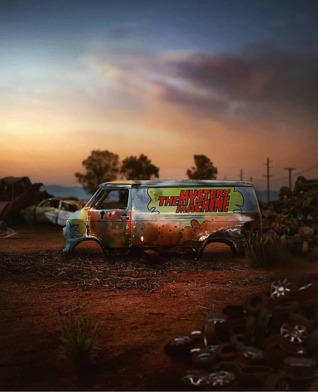 The Mystery Machine Van Scooby Doo Wallpapers