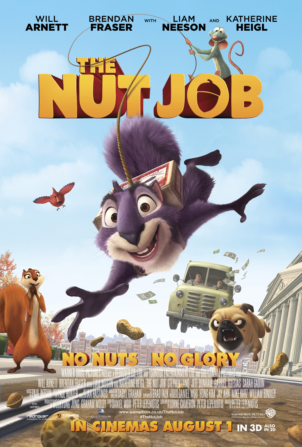 The Nut Job 2: Nutty By Nature Movie Poster Wallpapers