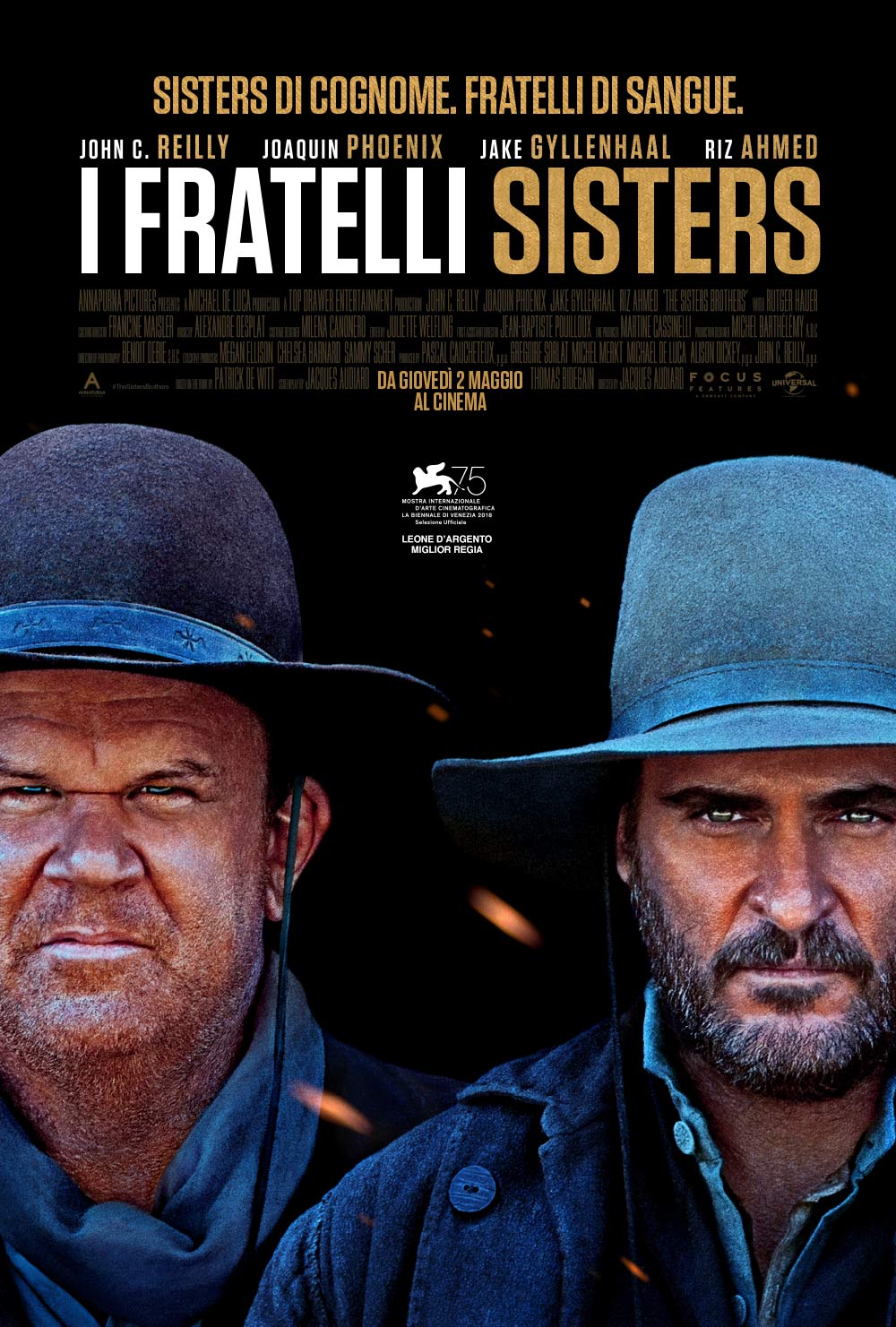 The Sisters Brothers 2018 Movie Poster Art Wallpapers