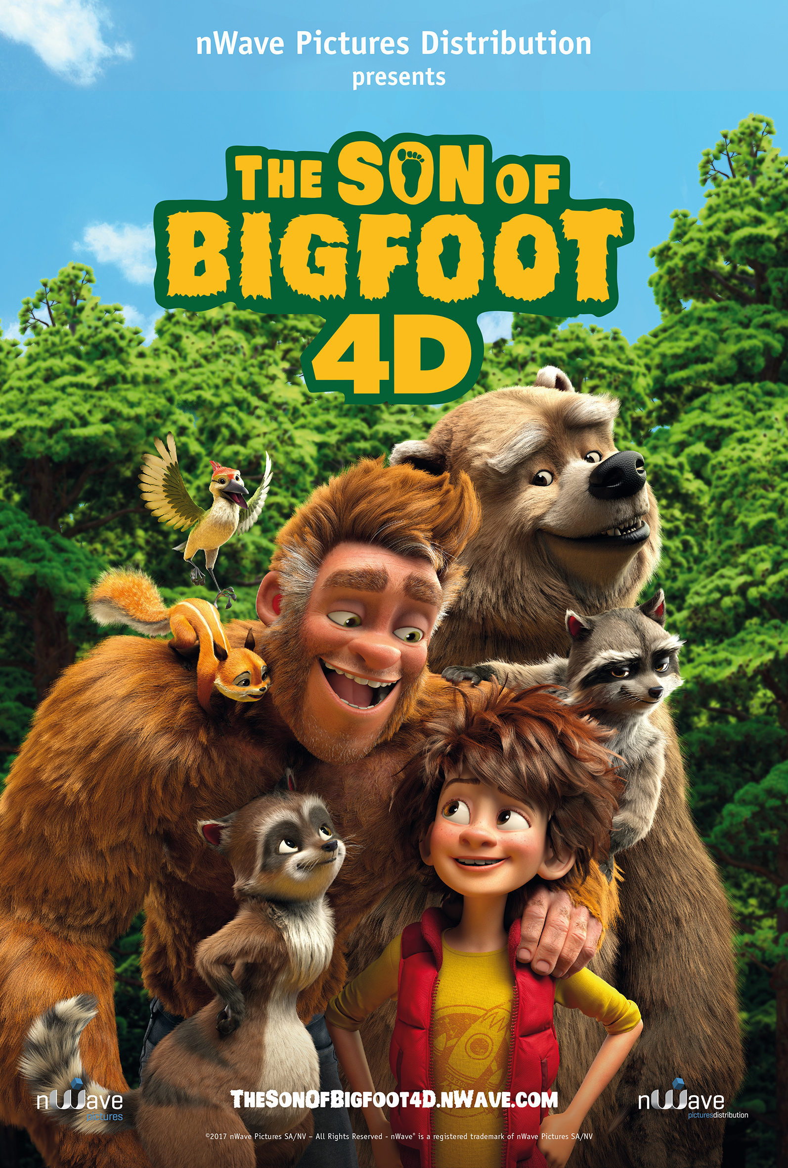 The Son Of Bigfoot Animation Movie Poster Wallpapers