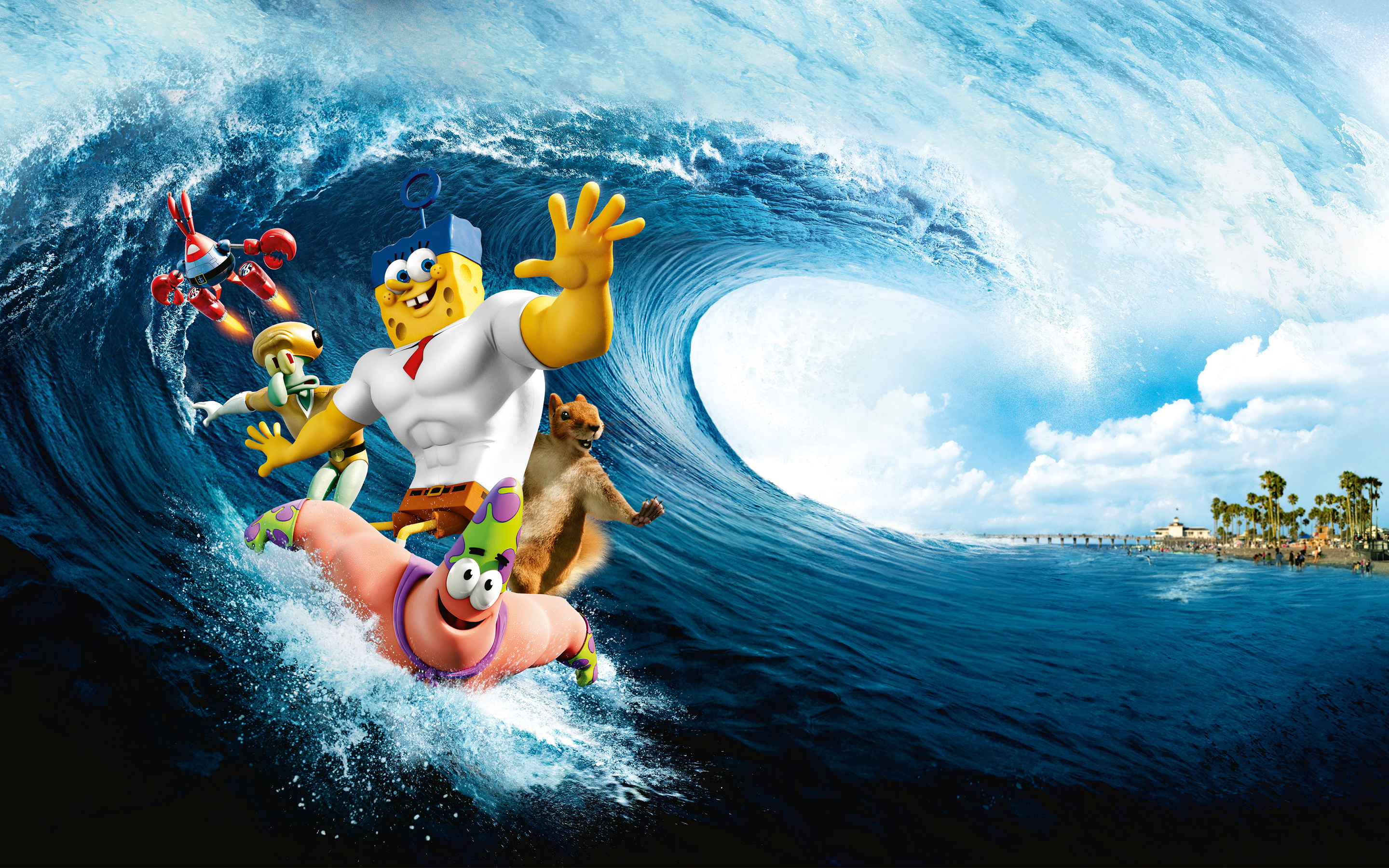 The Spongebob Movie 4K Wallpapers