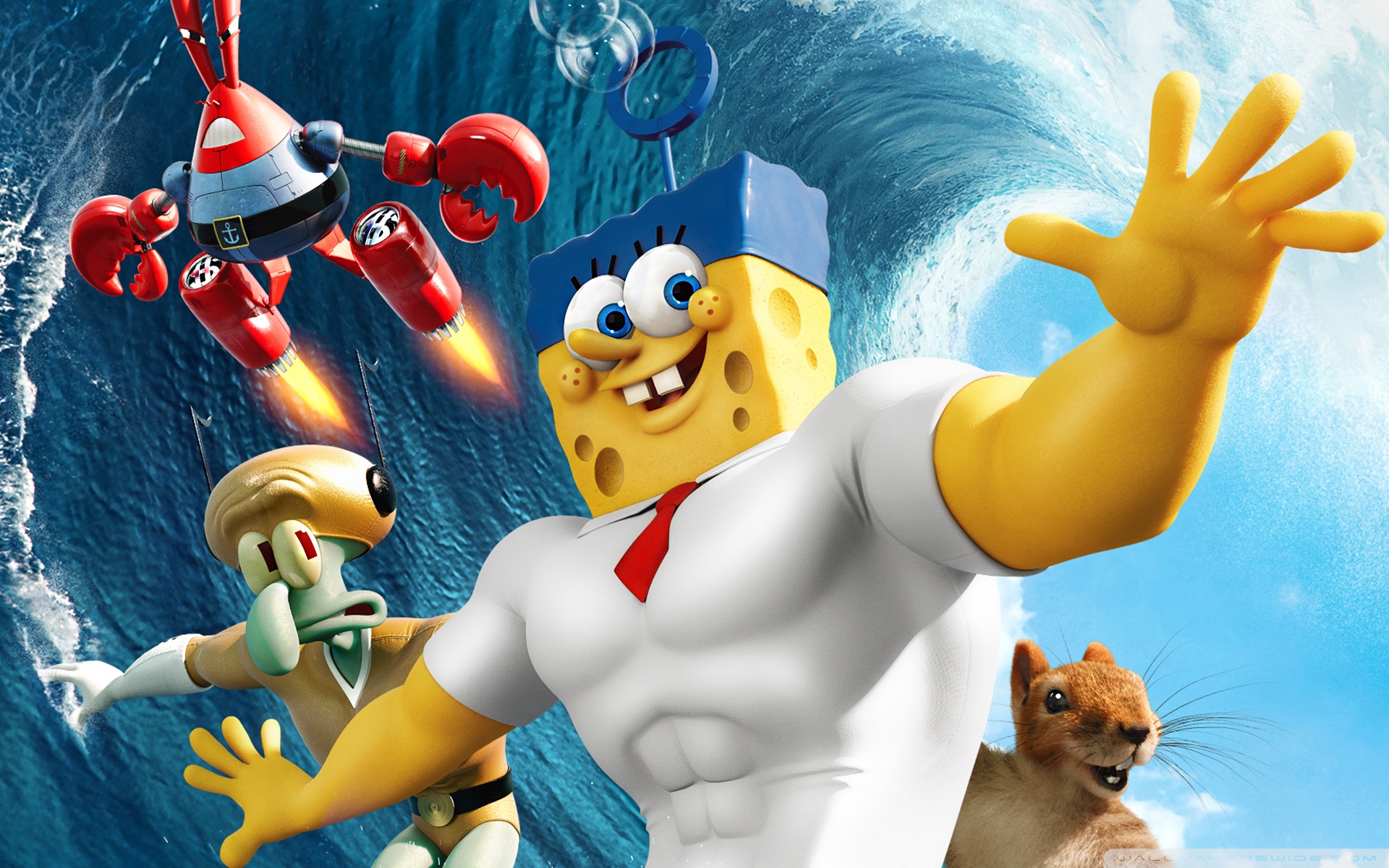 The Spongebob Movie 4K Wallpapers