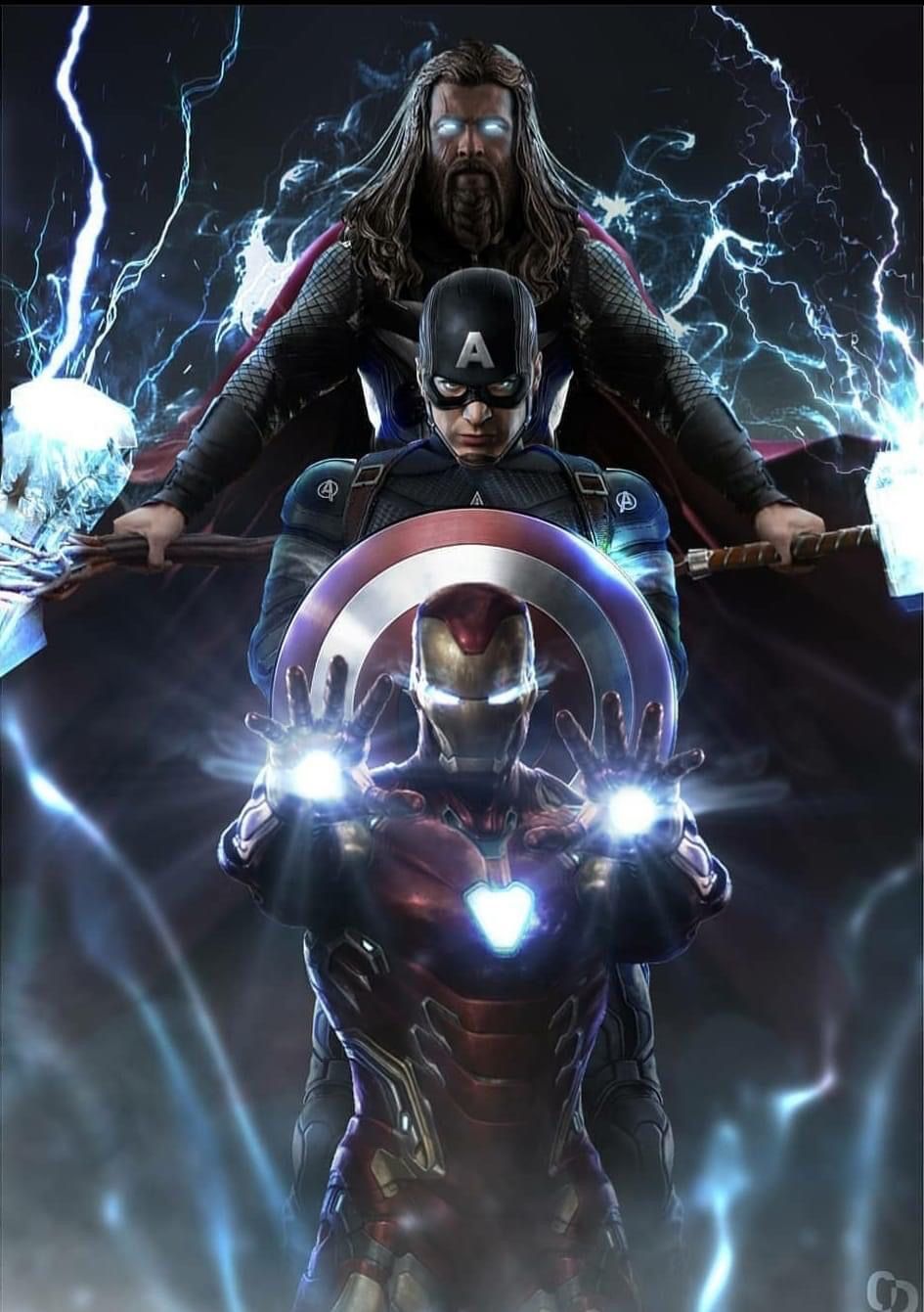 The Trinity Avengers Endgame Wallpapers