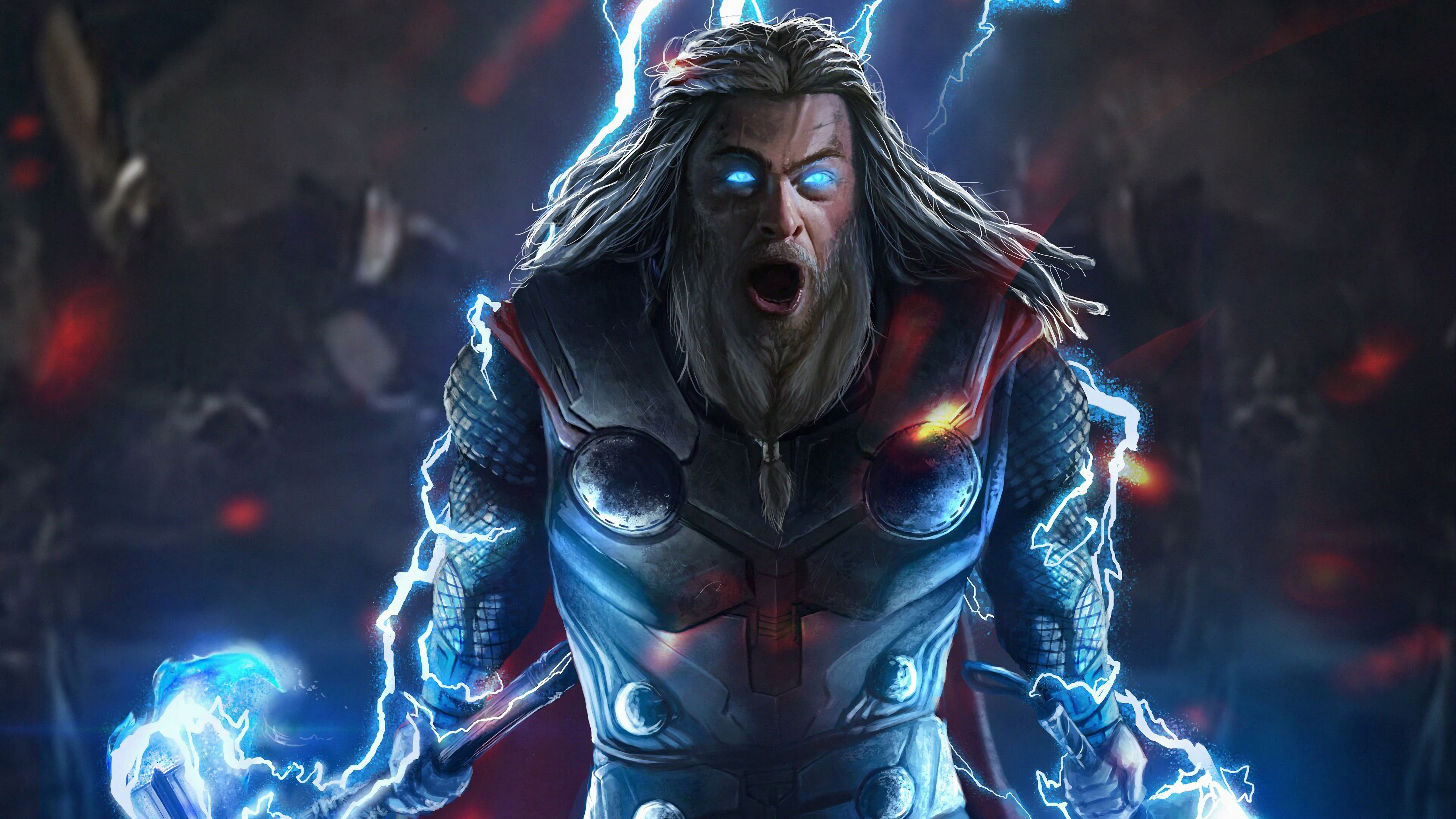 Thor In Avengers Endgame Wallpapers