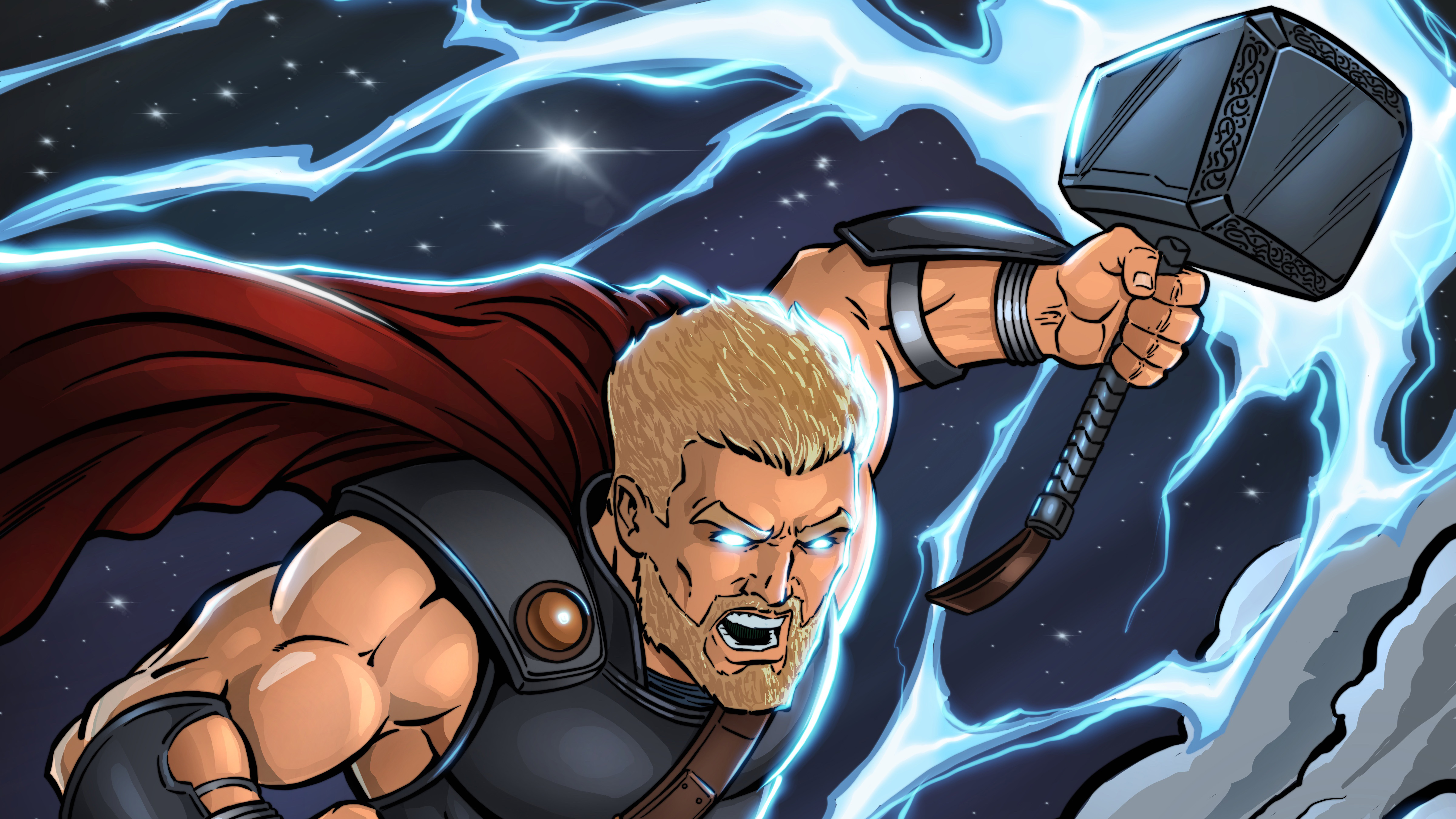 Thor In Thor Rangnarok Wallpapers